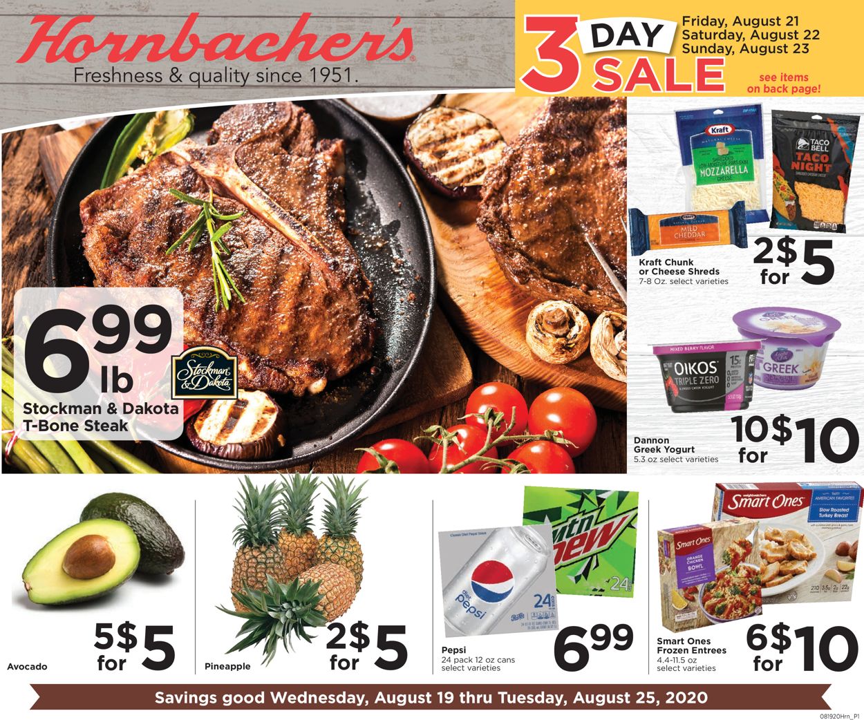 Hornbacher's Weekly Ad Circular - valid 08/19-08/25/2020