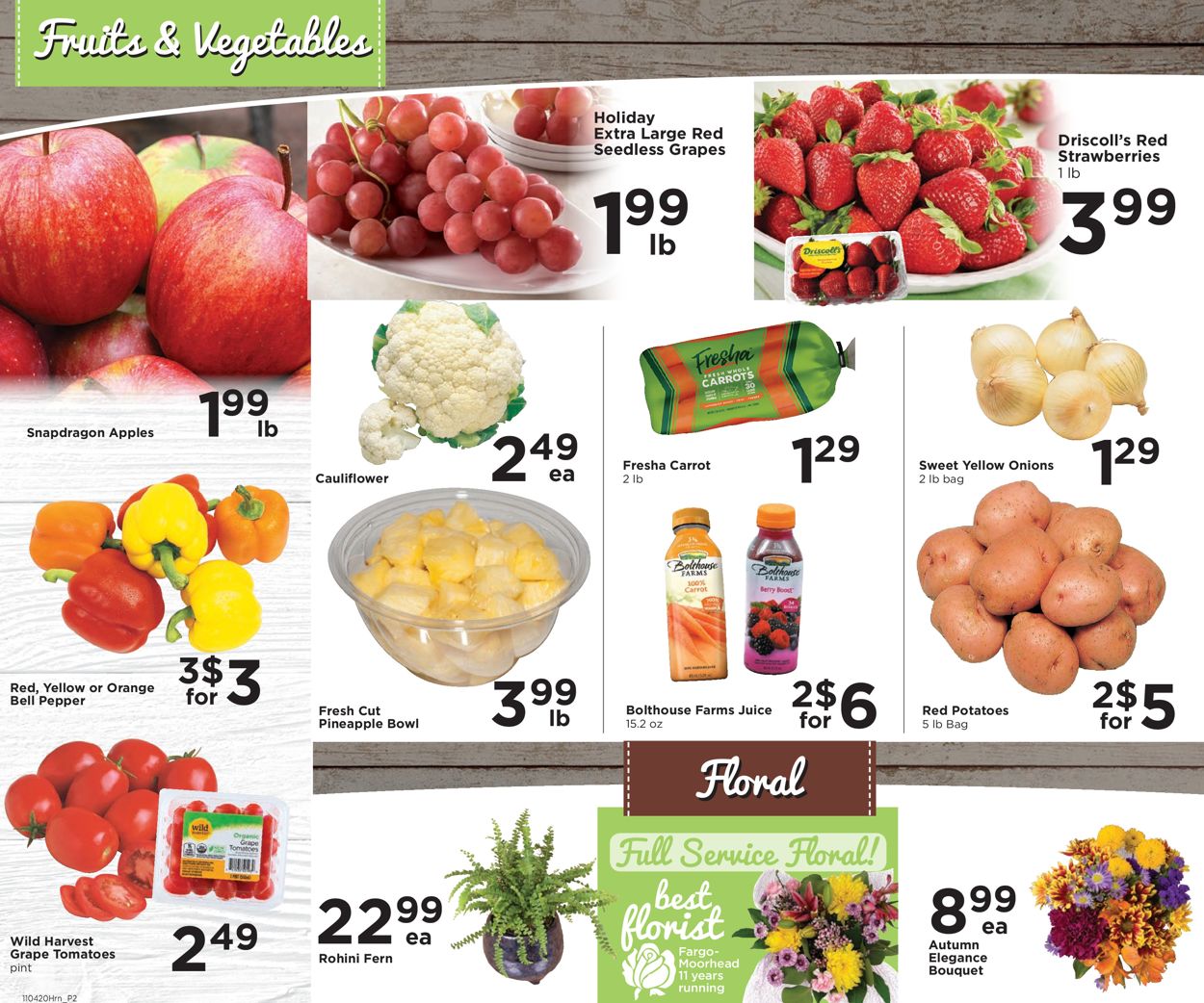 Hornbacher's Weekly Ad Circular - valid 11/04-11/10/2020 (Page 2)