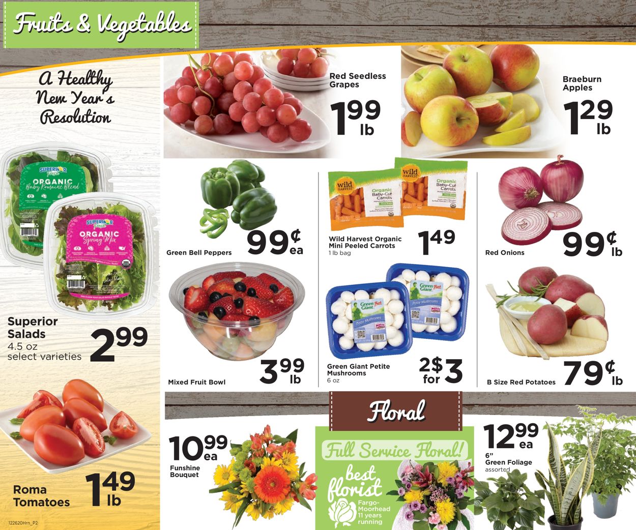 Hornbacher's Happy New Year! Weekly Ad Circular - valid 12/26-12/29/2020 (Page 2)