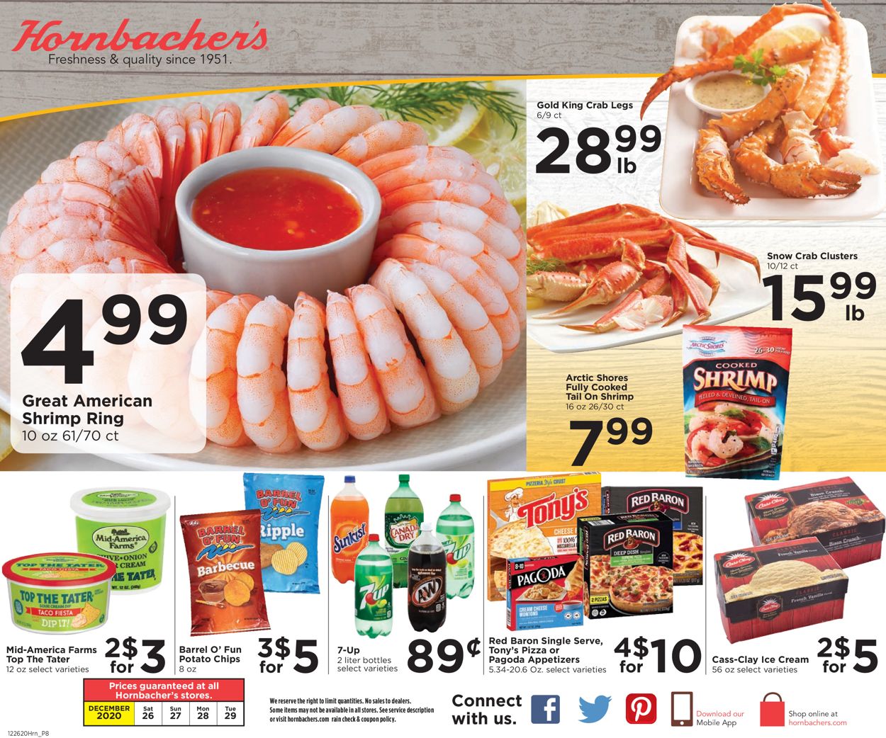 Hornbacher's Happy New Year! Weekly Ad Circular - valid 12/26-12/29/2020 (Page 8)
