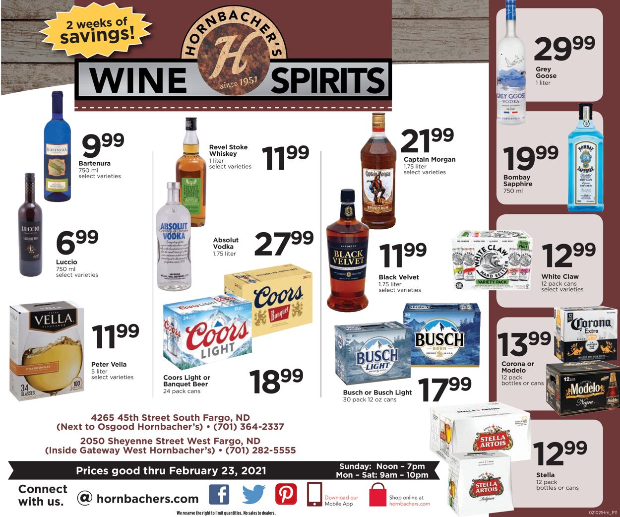 Hornbacher's Weekly Ad Circular - valid 02/10-02/16/2021 (Page 11)