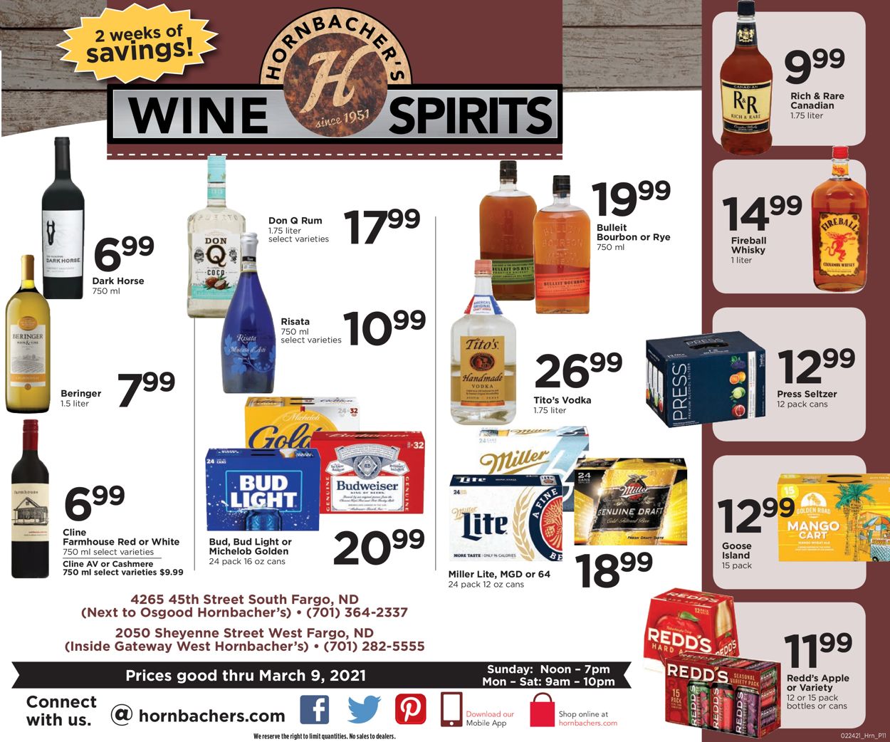 Hornbacher's Weekly Ad Circular - valid 02/24-03/02/2021 (Page 11)