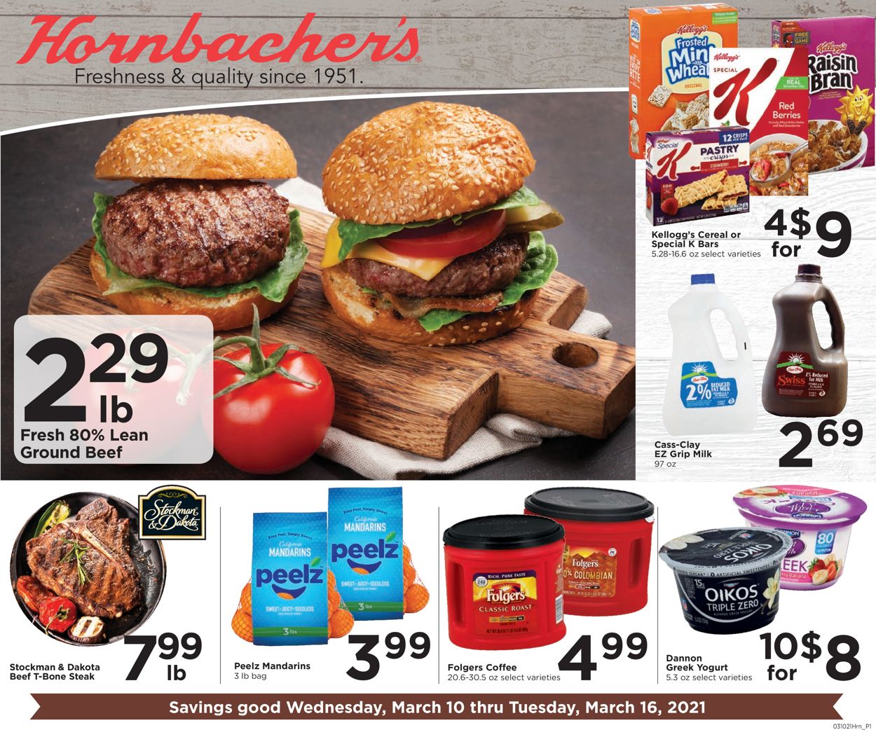 Hornbacher's Weekly Ad Circular - valid 03/10-03/16/2021