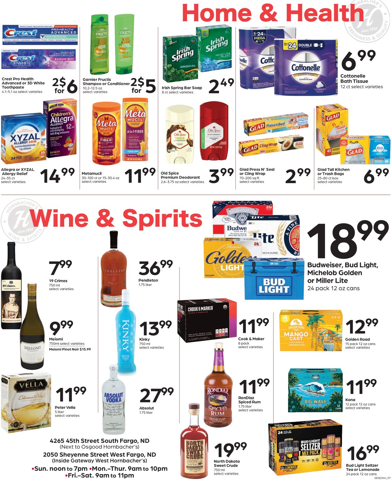 Hornbacher's Weekly Ad Circular - valid 08/18-08/24/2021 (Page 7)
