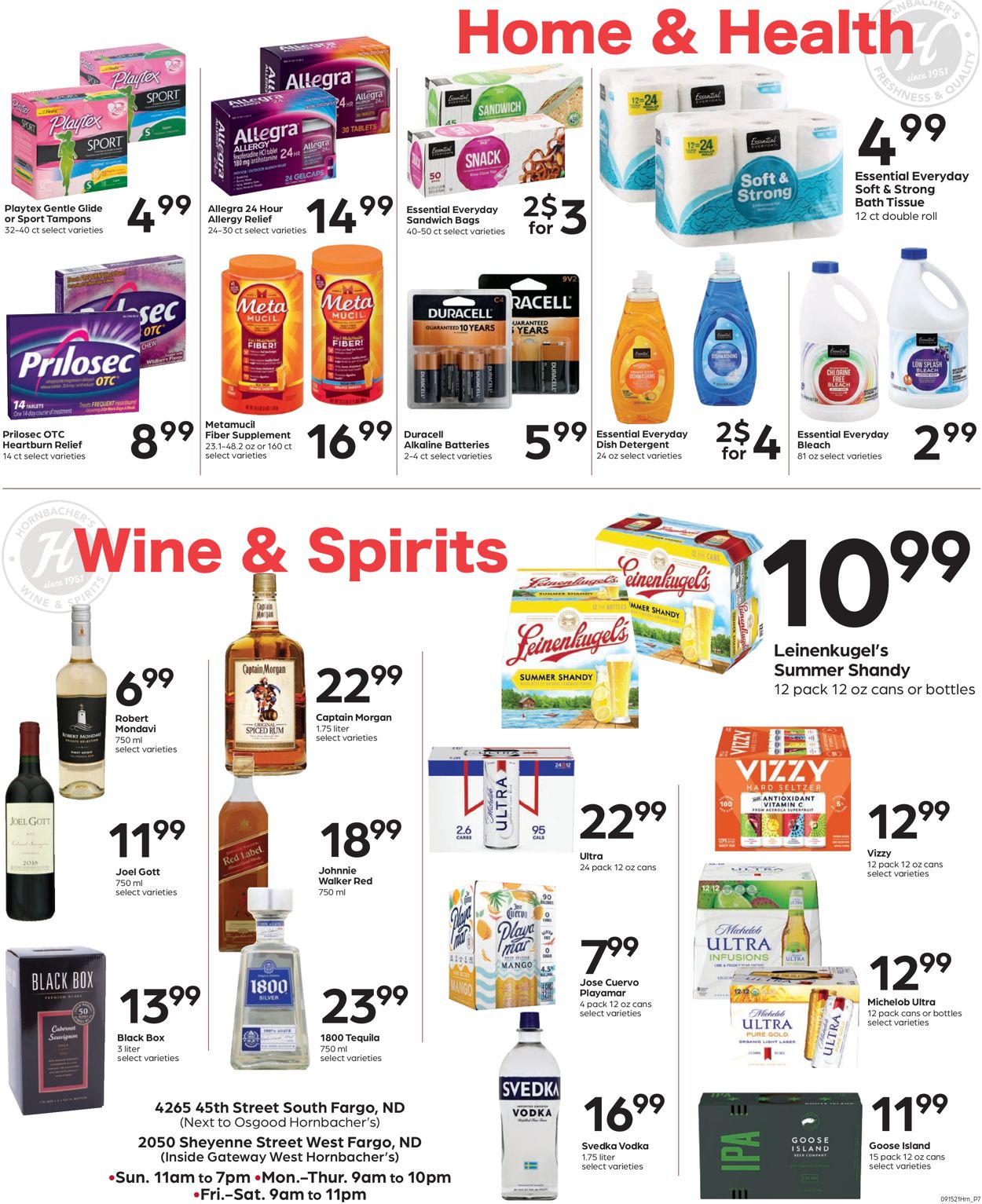 Hornbacher's Weekly Ad Circular - valid 09/15-09/21/2021 (Page 7)