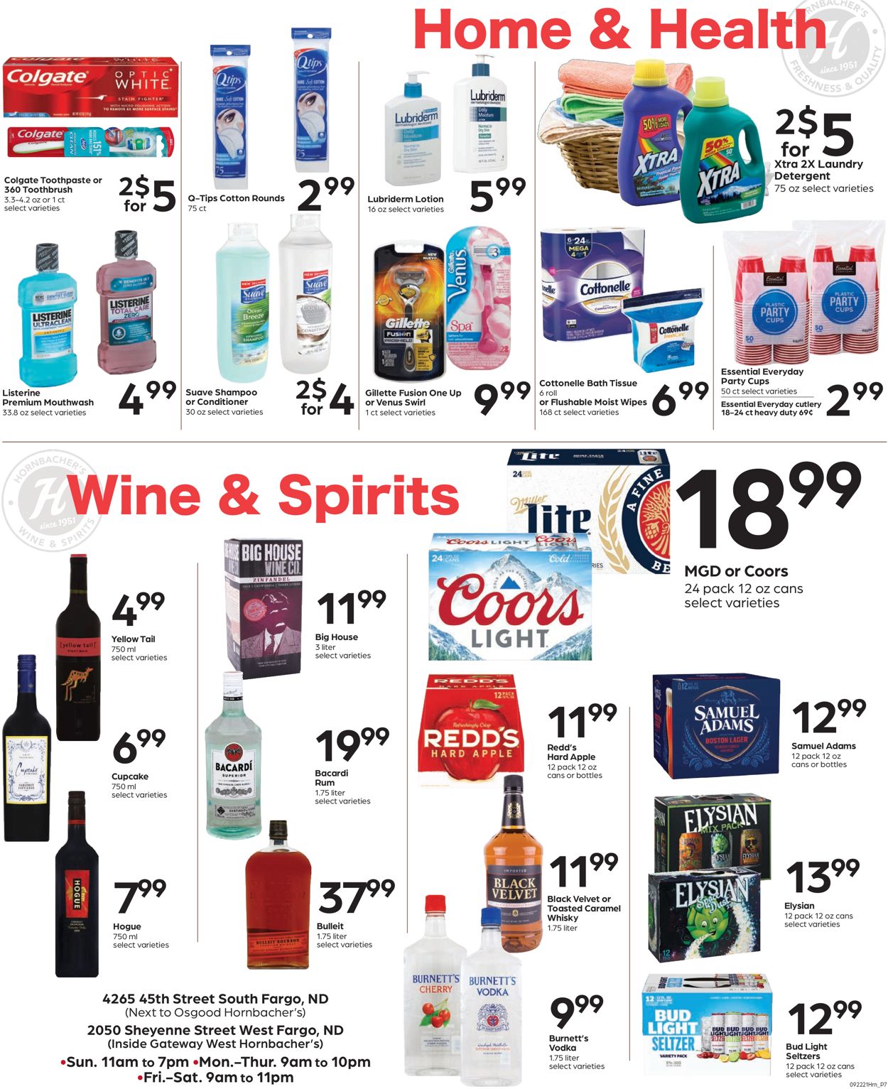 Hornbacher's Weekly Ad Circular - valid 09/22-09/28/2021 (Page 7)