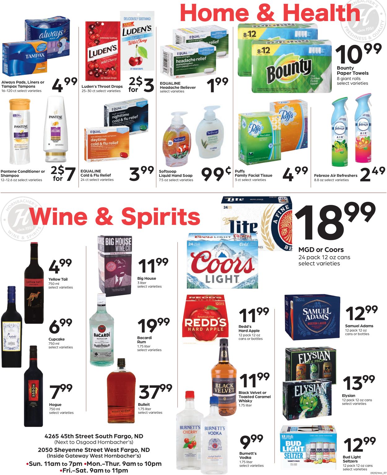 Hornbacher's Weekly Ad Circular - valid 09/29-10/05/2021 (Page 7)