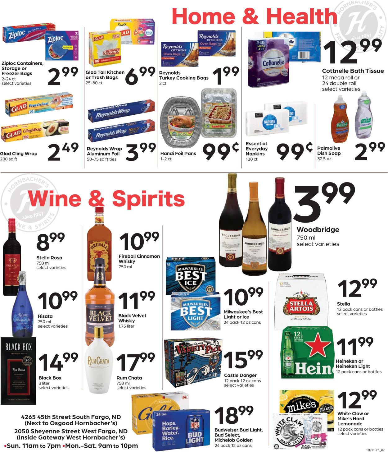 Hornbacher's Weekly Ad Circular - valid 11/17-11/24/2021 (Page 7)
