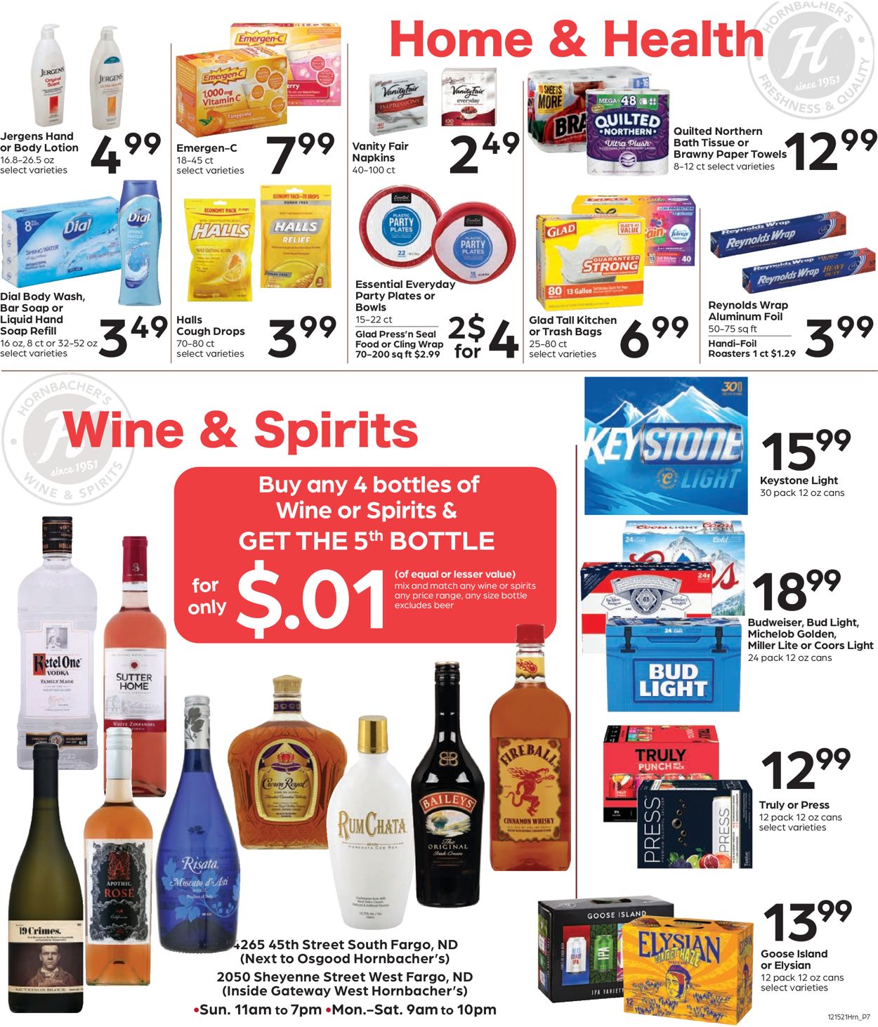 Hornbacher's HOLIDAYS 2021 Weekly Ad Circular - valid 12/15-12/28/2021 (Page 7)