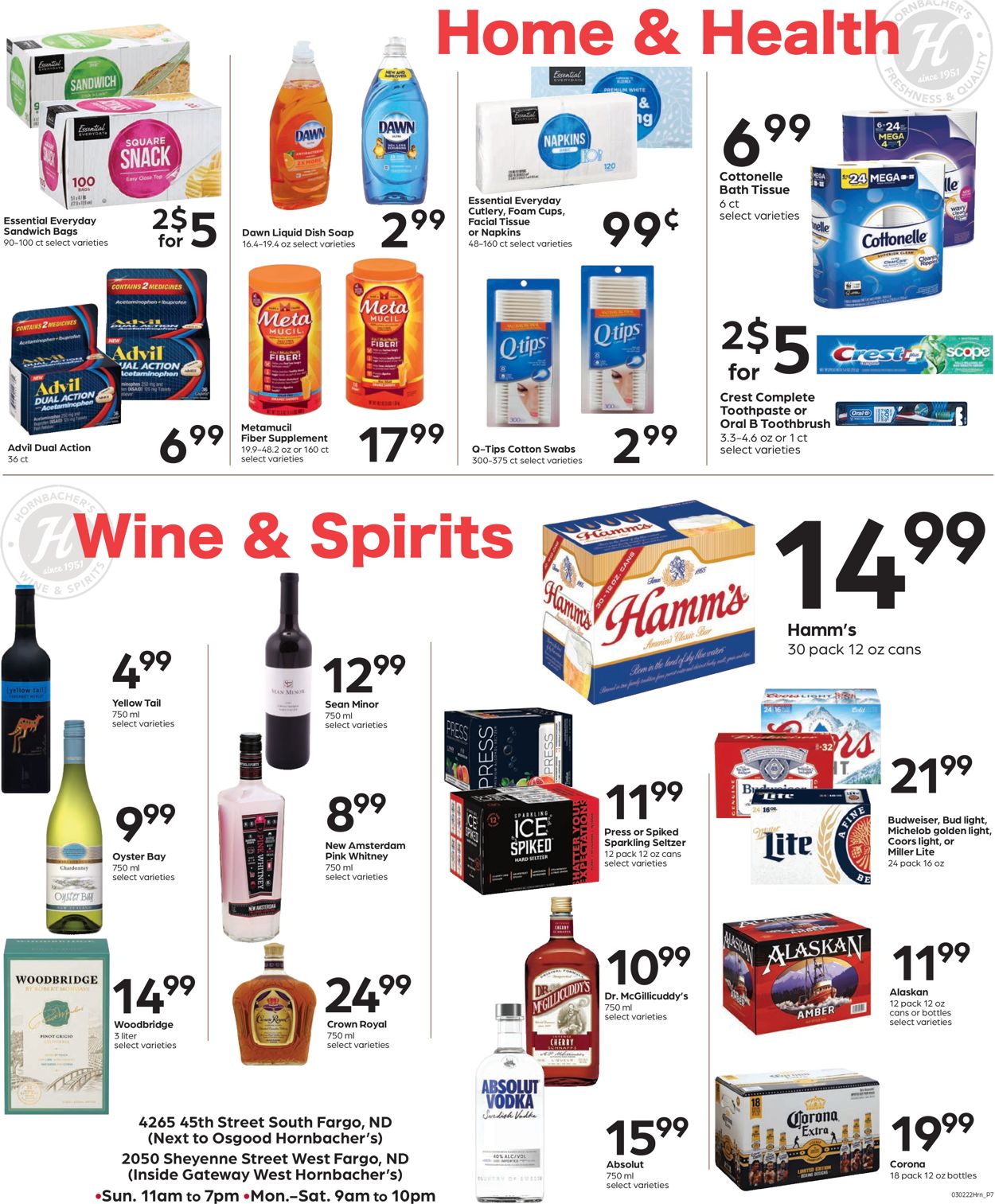 Hornbacher's Weekly Ad Circular - valid 03/02-03/08/2022 (Page 7)