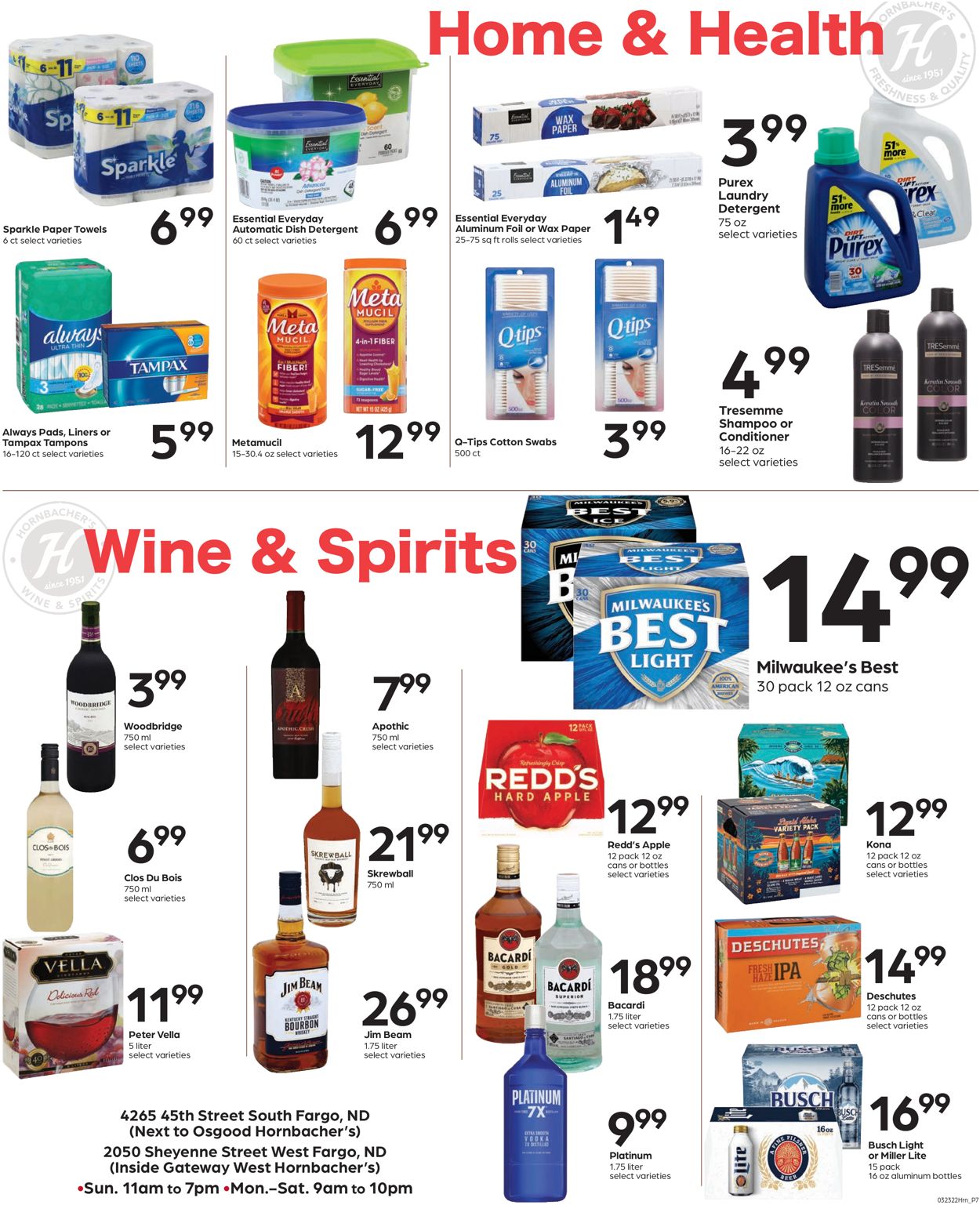 Hornbacher's Weekly Ad Circular - valid 03/23-03/29/2022 (Page 7)