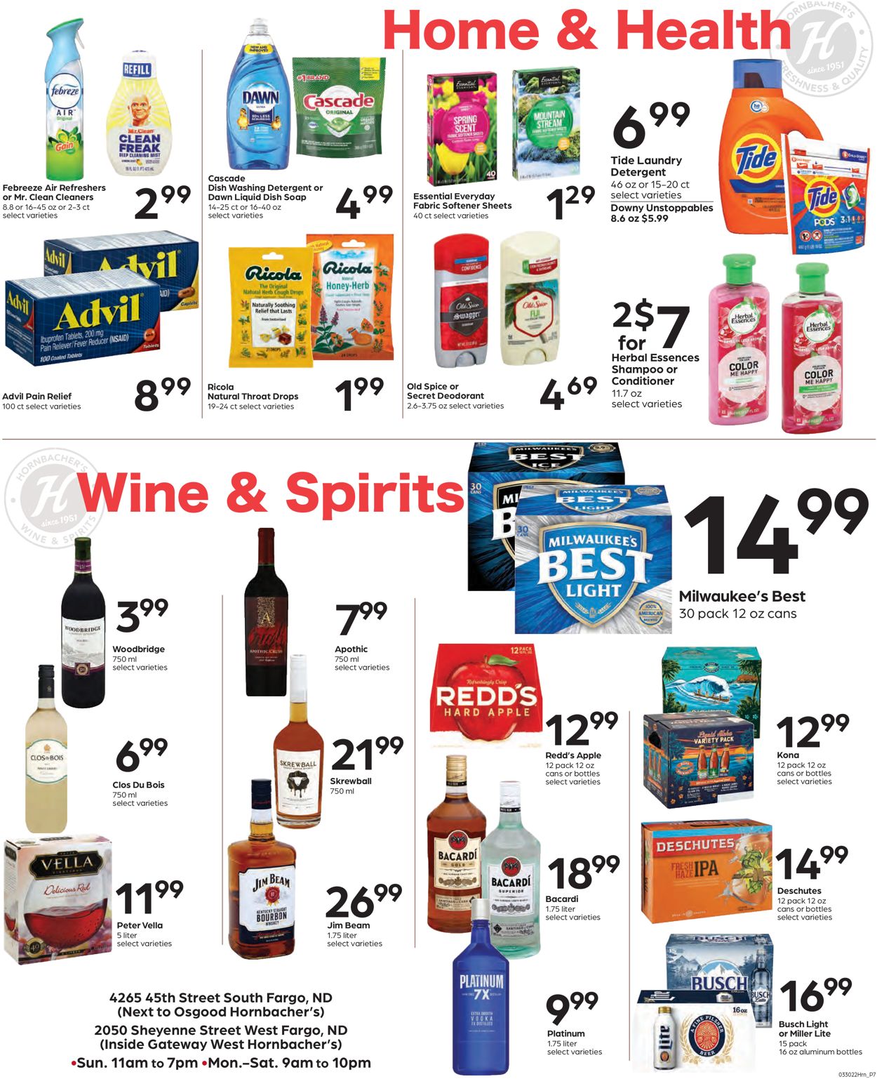 Hornbacher's Weekly Ad Circular - valid 03/30-04/05/2022 (Page 7)