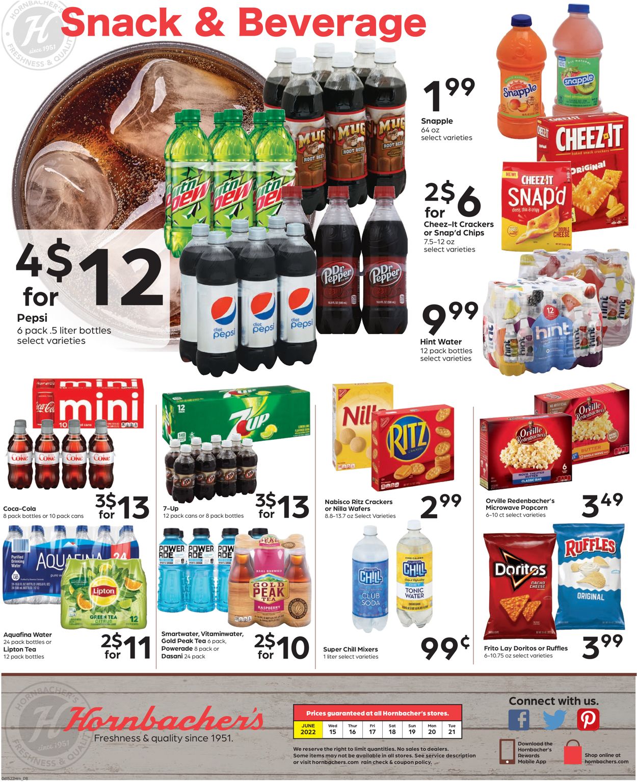 Hornbacher's Weekly Ad Circular - valid 06/15-06/21/2022 (Page 8)