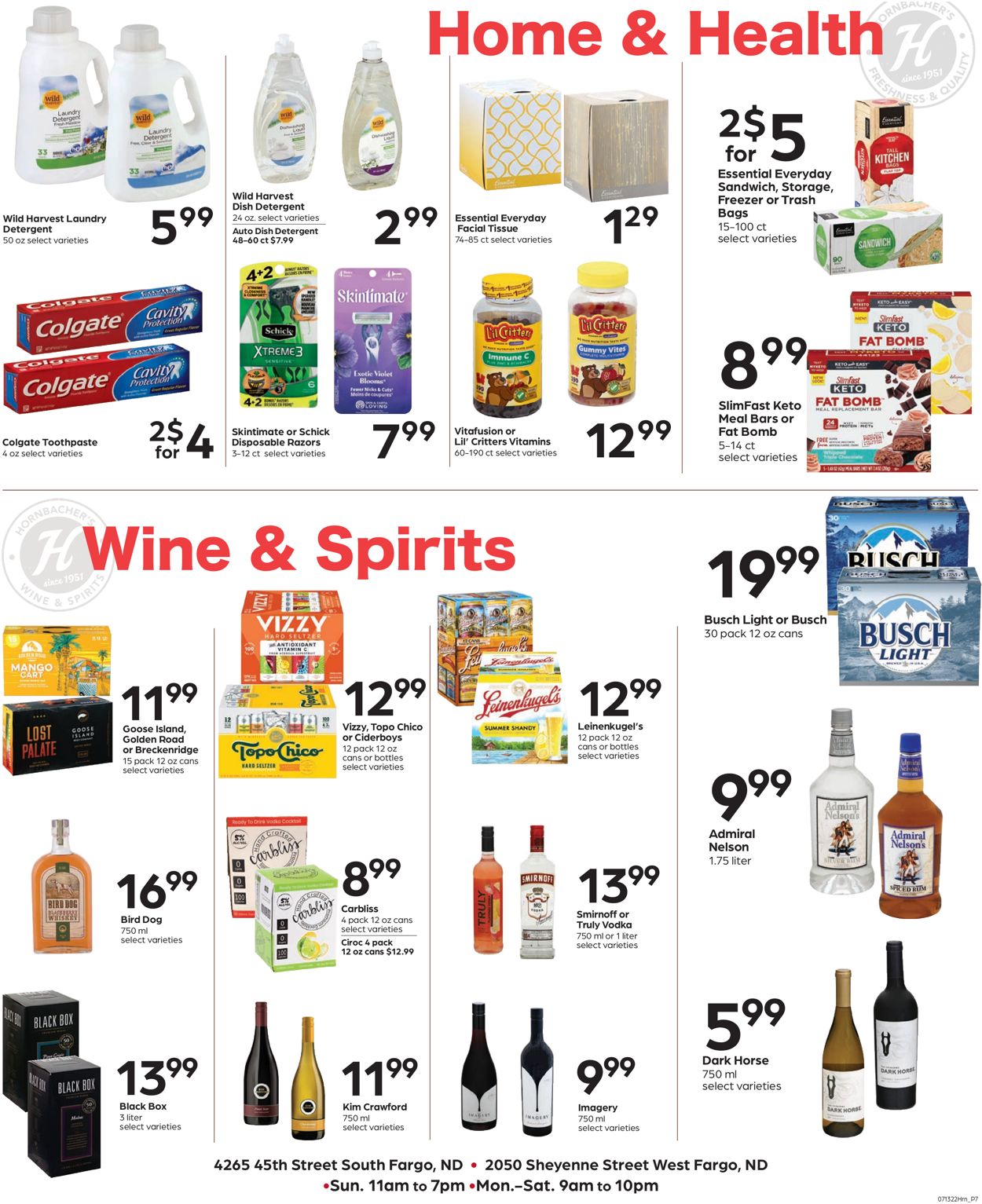 Hornbacher's Weekly Ad Circular - valid 07/13-07/19/2022 (Page 7)