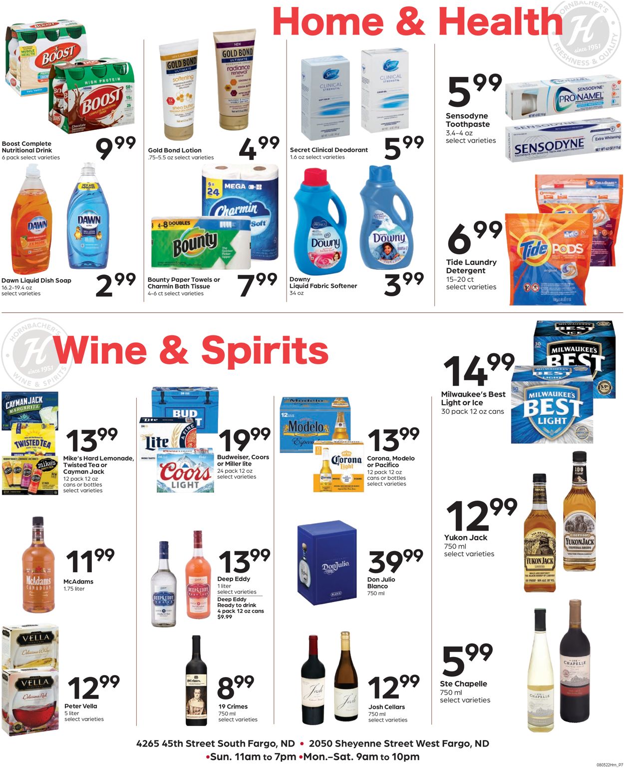 Hornbacher's Weekly Ad Circular - valid 08/03-08/09/2022 (Page 7)