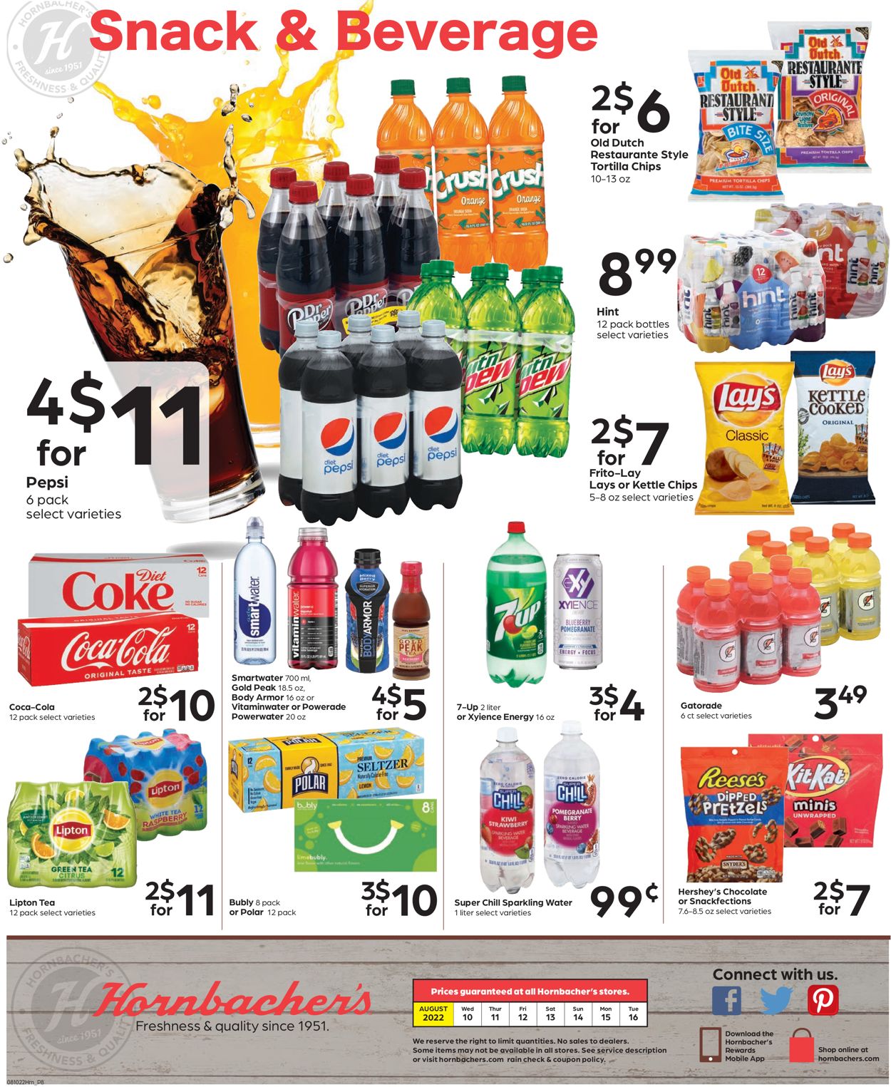 Hornbacher's Weekly Ad Circular - valid 08/10-08/16/2022 (Page 8)