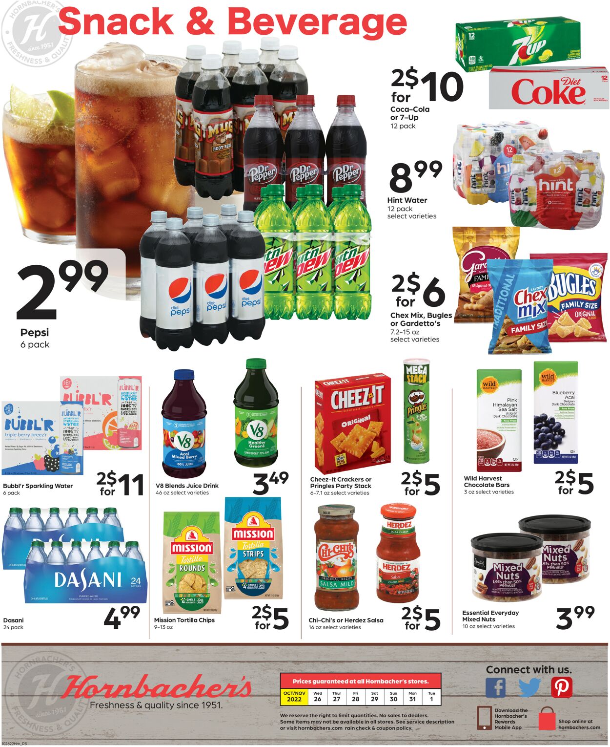 Hornbacher's Weekly Ad Circular - valid 10/26-11/01/2022 (Page 8)