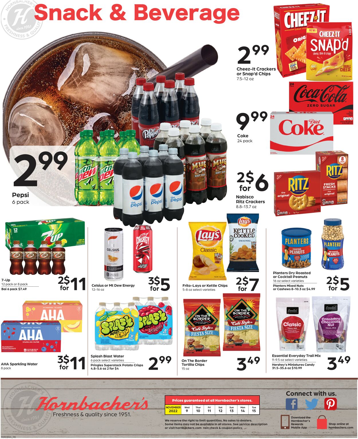 Hornbacher's Weekly Ad Circular - valid 11/09-11/15/2022 (Page 8)
