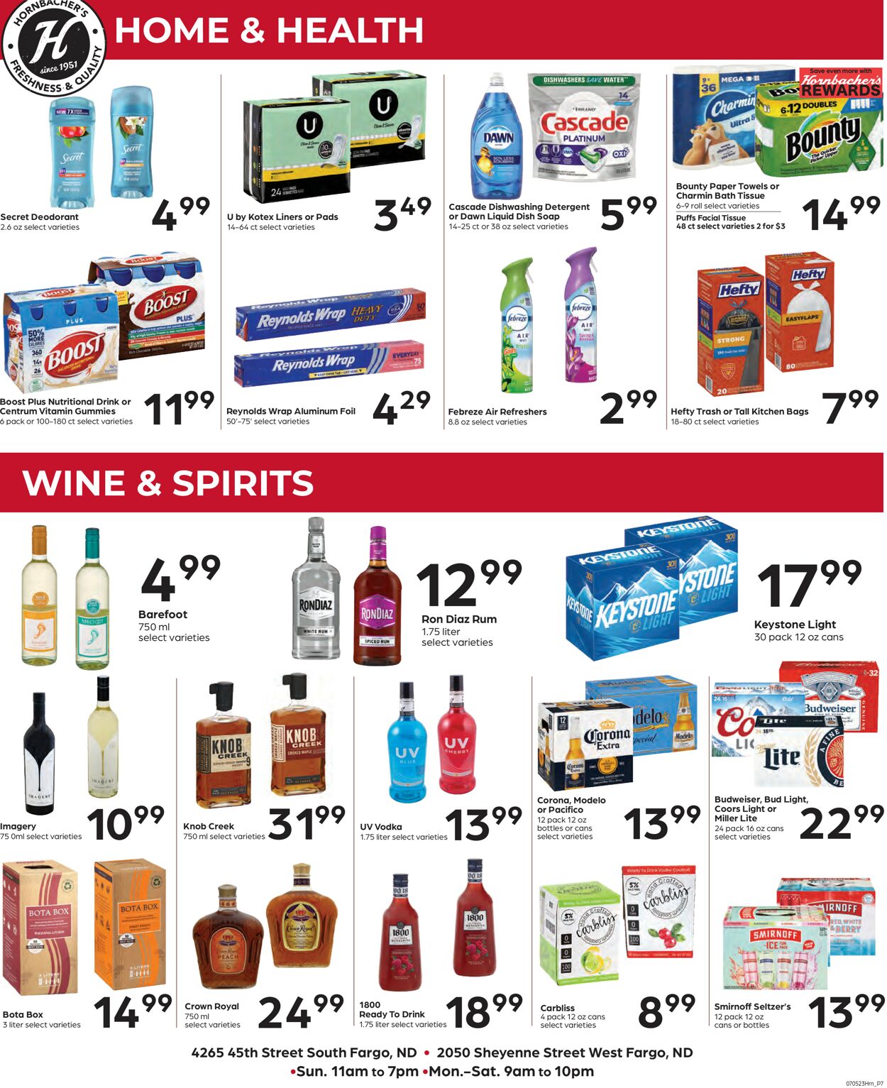 Hornbacher's Weekly Ad Circular - valid 07/05-07/11/2023 (Page 7)
