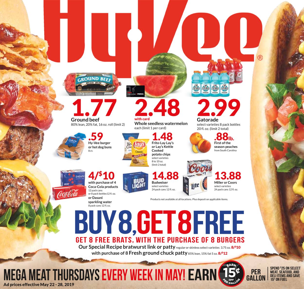 HyVee Weekly Ad Circular - valid 05/22-05/28/2019