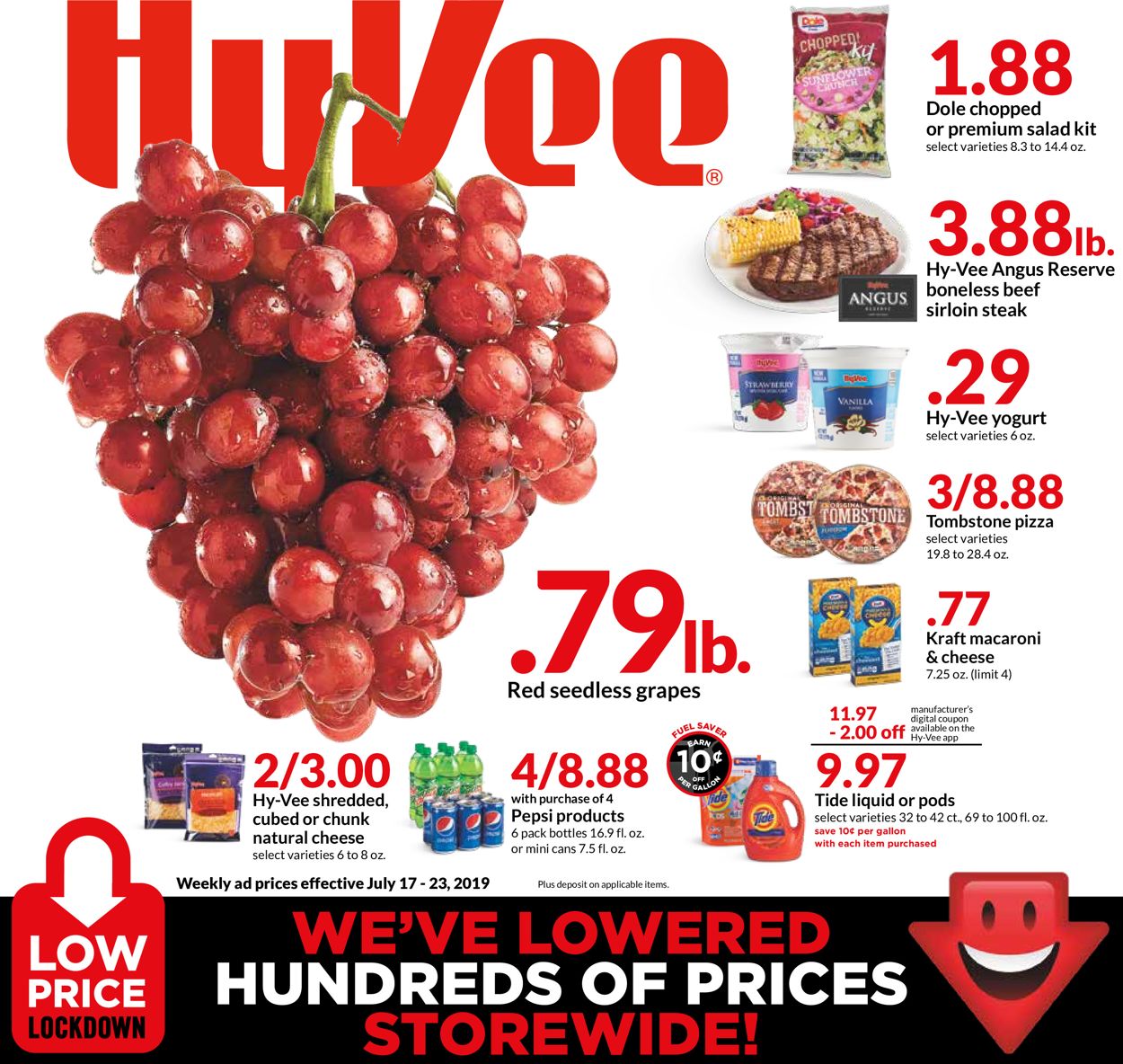HyVee Weekly Ad Circular - valid 07/17-07/23/2019