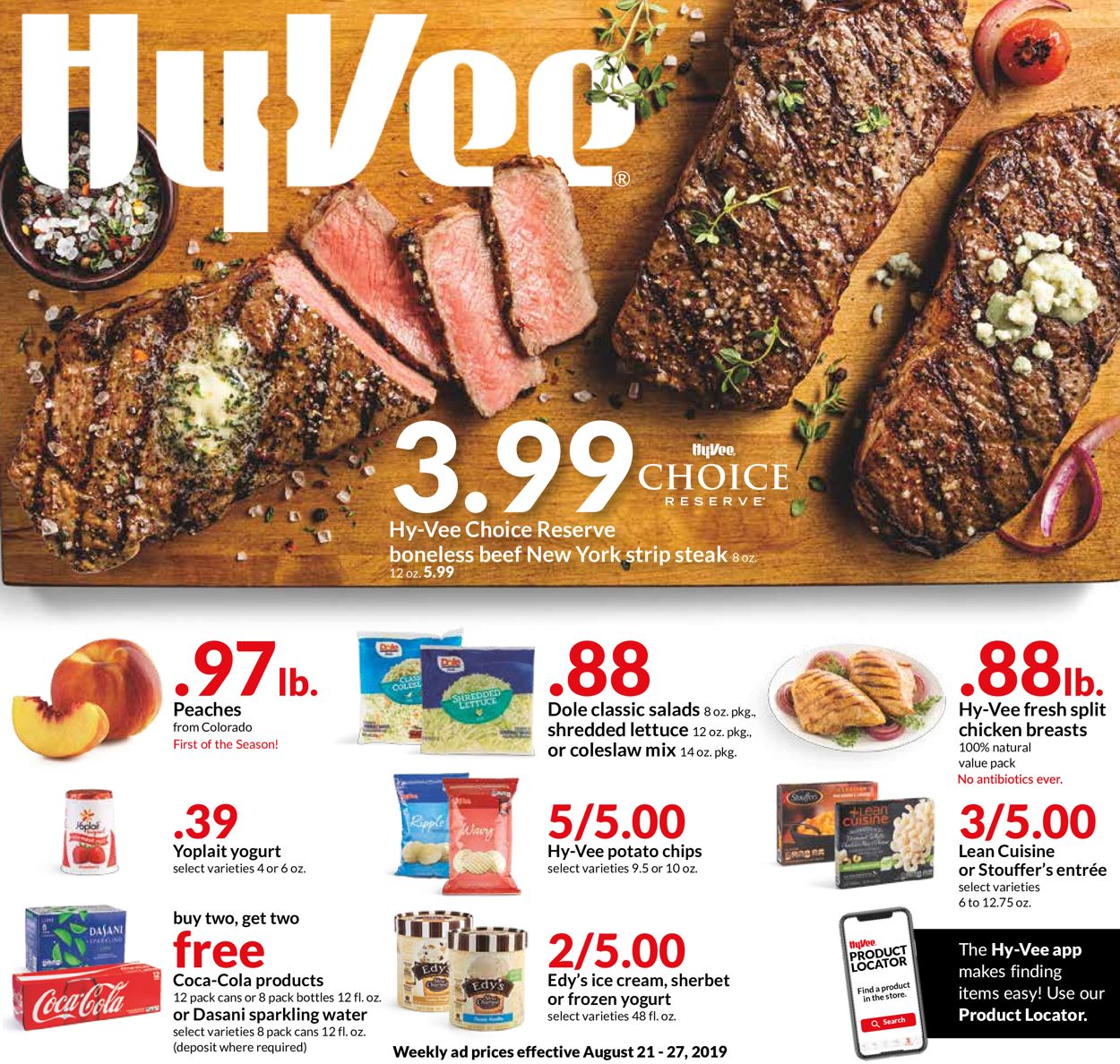 HyVee Weekly Ad Circular - valid 08/21-08/27/2019