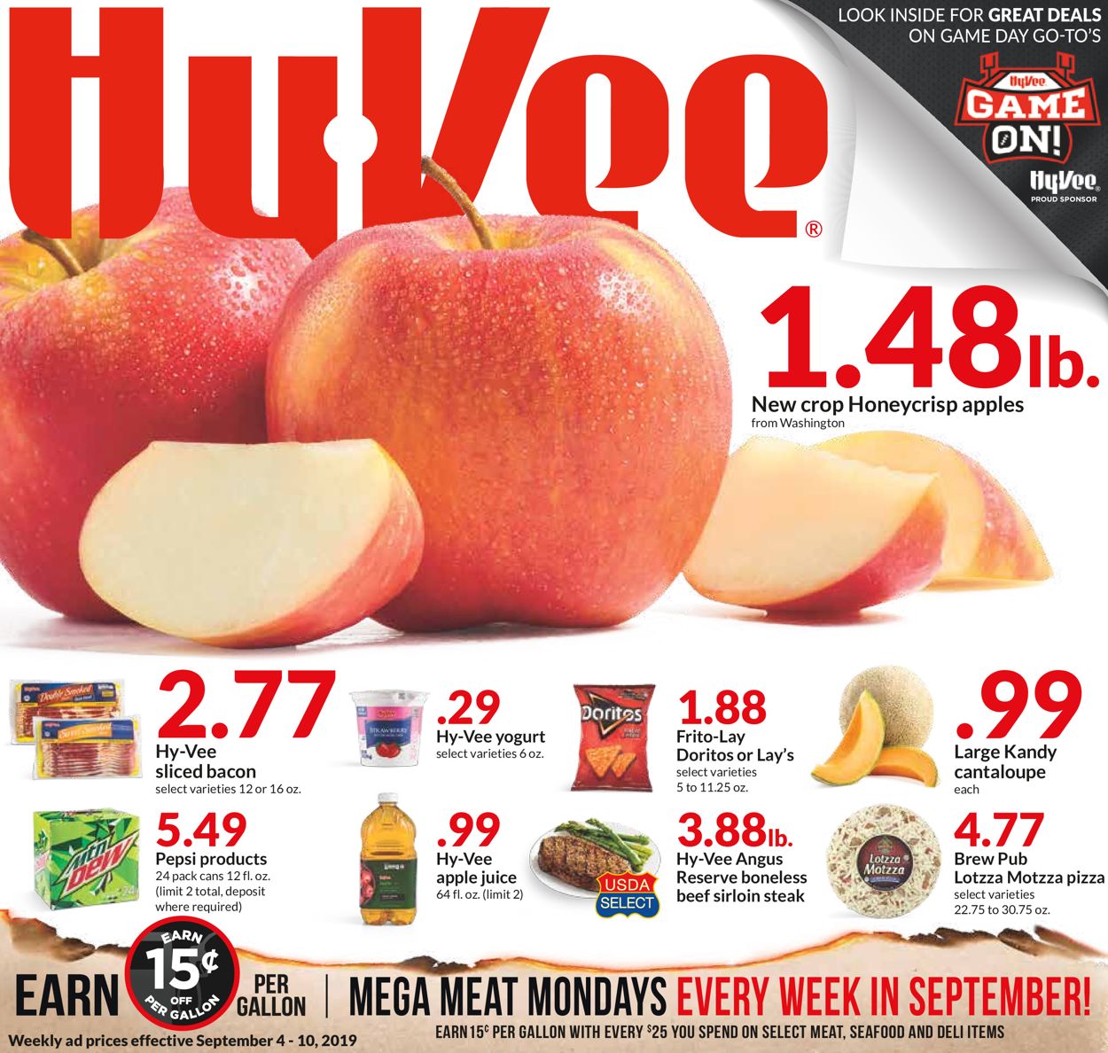 HyVee Weekly Ad Circular - valid 09/04-09/10/2019