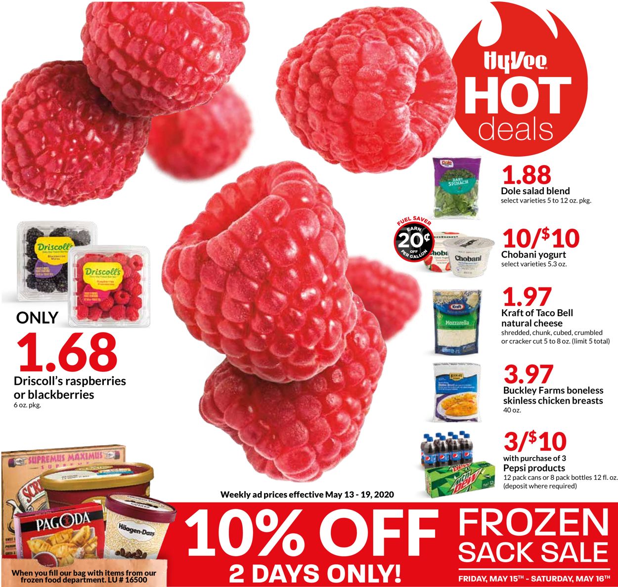 HyVee Current weekly ad 05/13 - 05/19/2020.