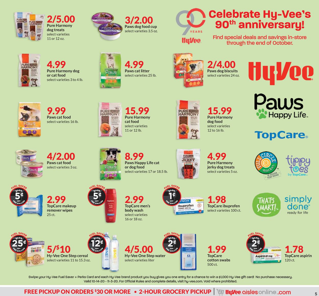 HyVee Weekly Ad Circular - valid 10/28-11/03/2020 (Page 5)