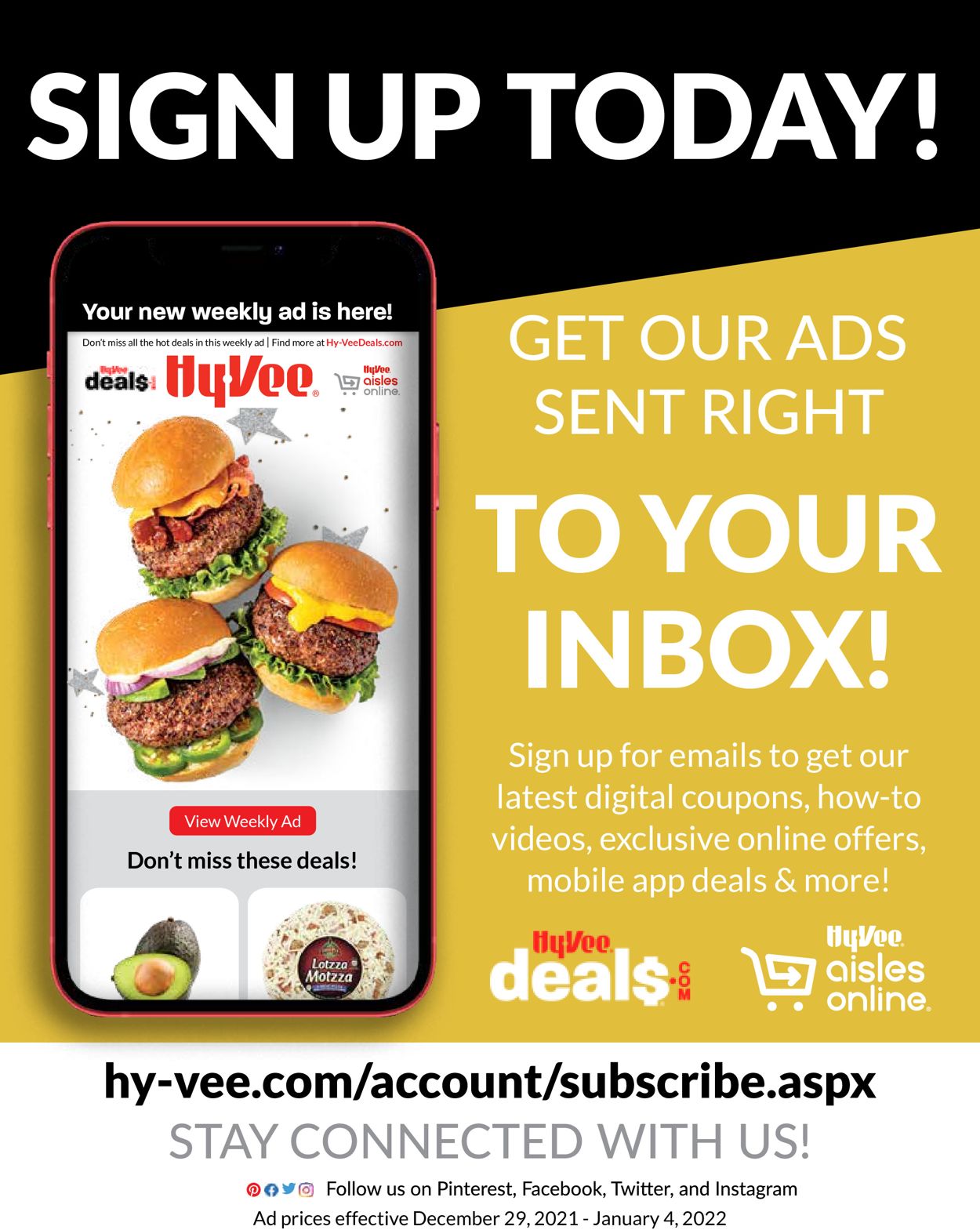 HyVee Weekly Ad Circular - valid 12/29-01/04/2022 (Page 34)