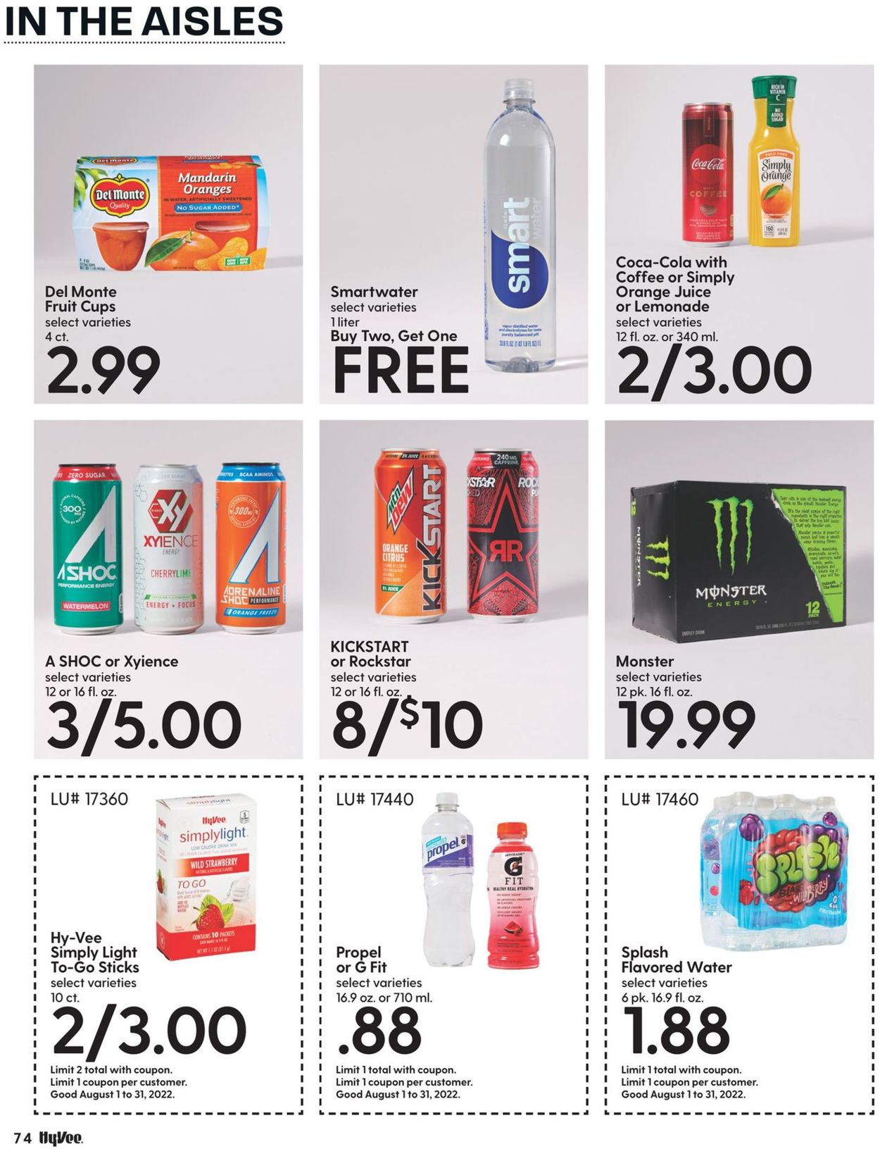 HyVee Weekly Ad Circular - valid 08/01-08/31/2022 (Page 76)