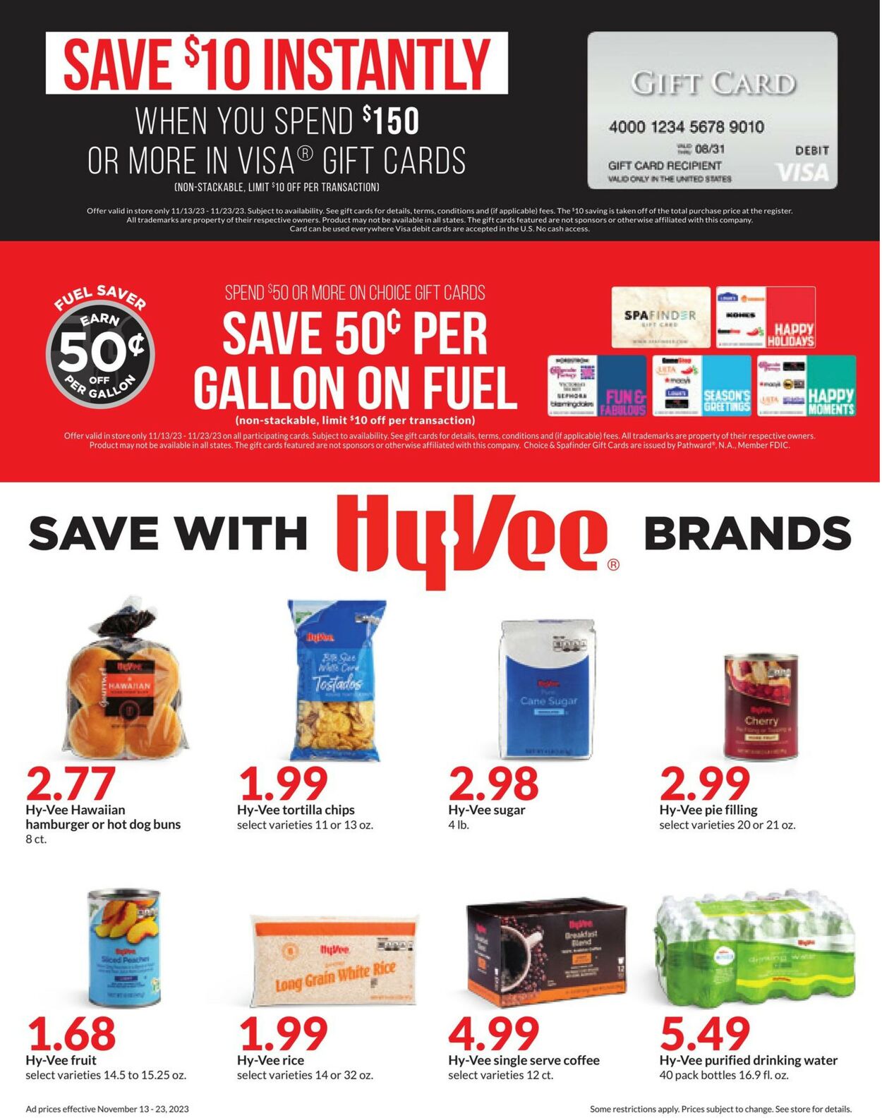 HyVee Weekly Ad Circular - valid 11/13-11/23/2023 (Page 14)