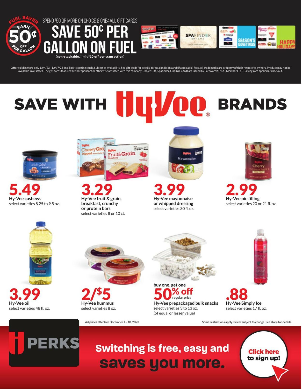 HyVee Weekly Ad Circular - valid 12/04-12/10/2023 (Page 15)