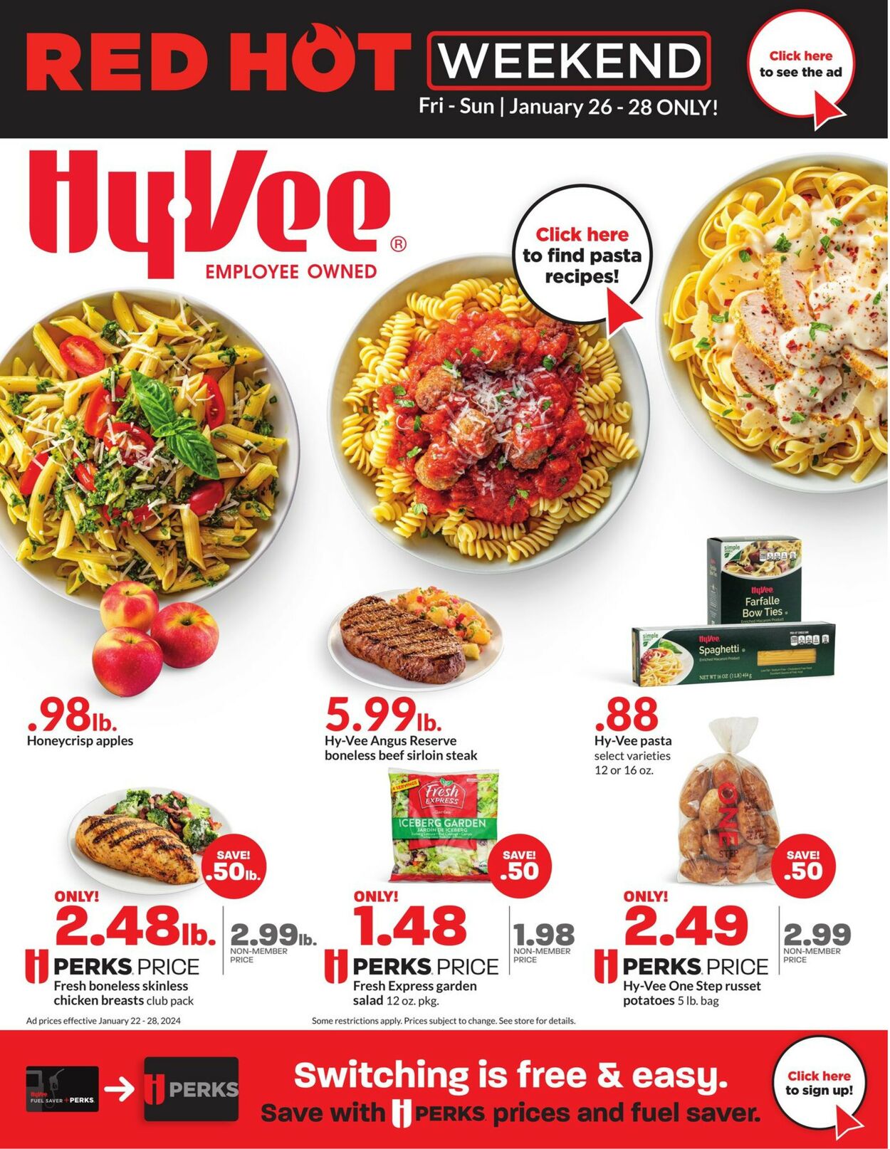 HyVee Weekly Ad Circular - valid 01/22-01/28/2024