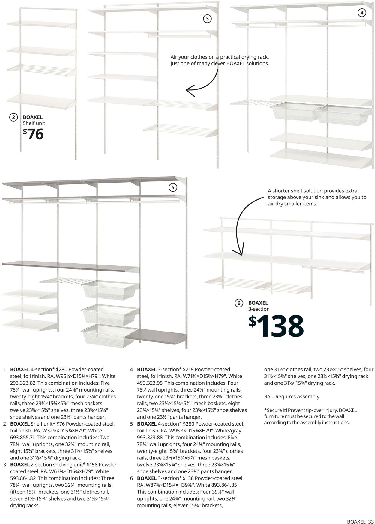 IKEA Wardrobe 2021 Weekly Ad Circular - valid 09/10-07/31/2021 (Page 33)