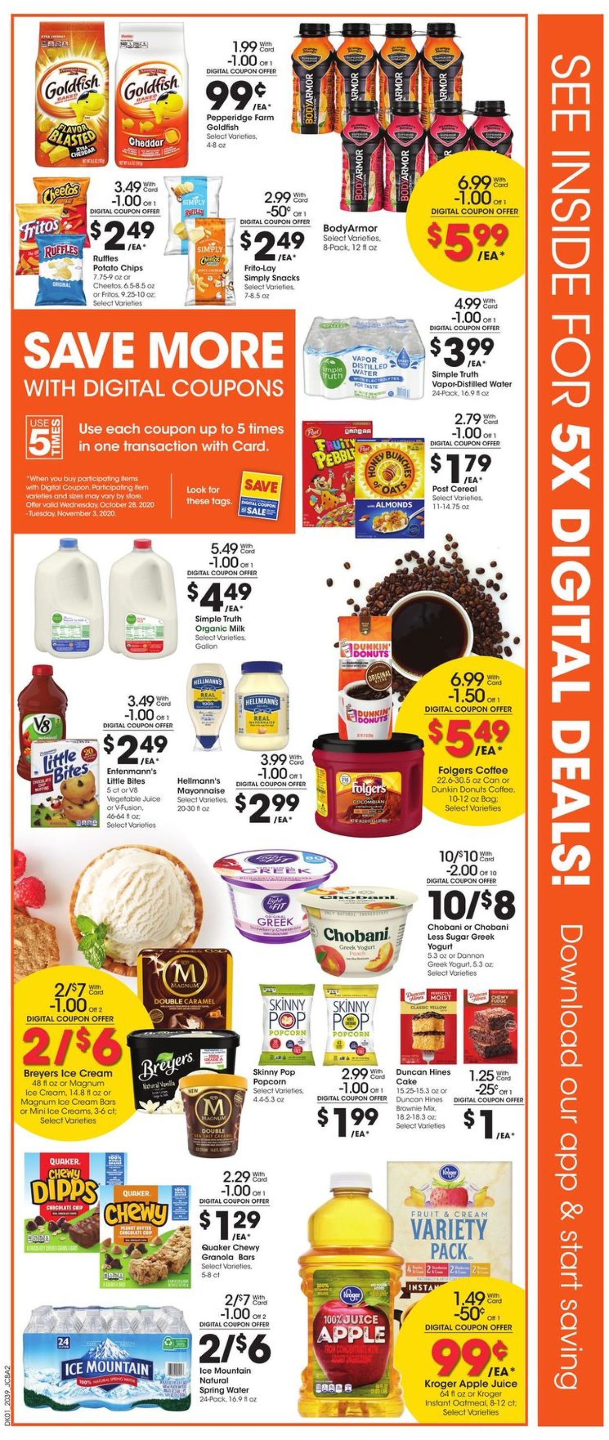 Jay C Food Stores Halloween Weekly Ad Circular - valid 10/28-11/03/2020 (Page 2)