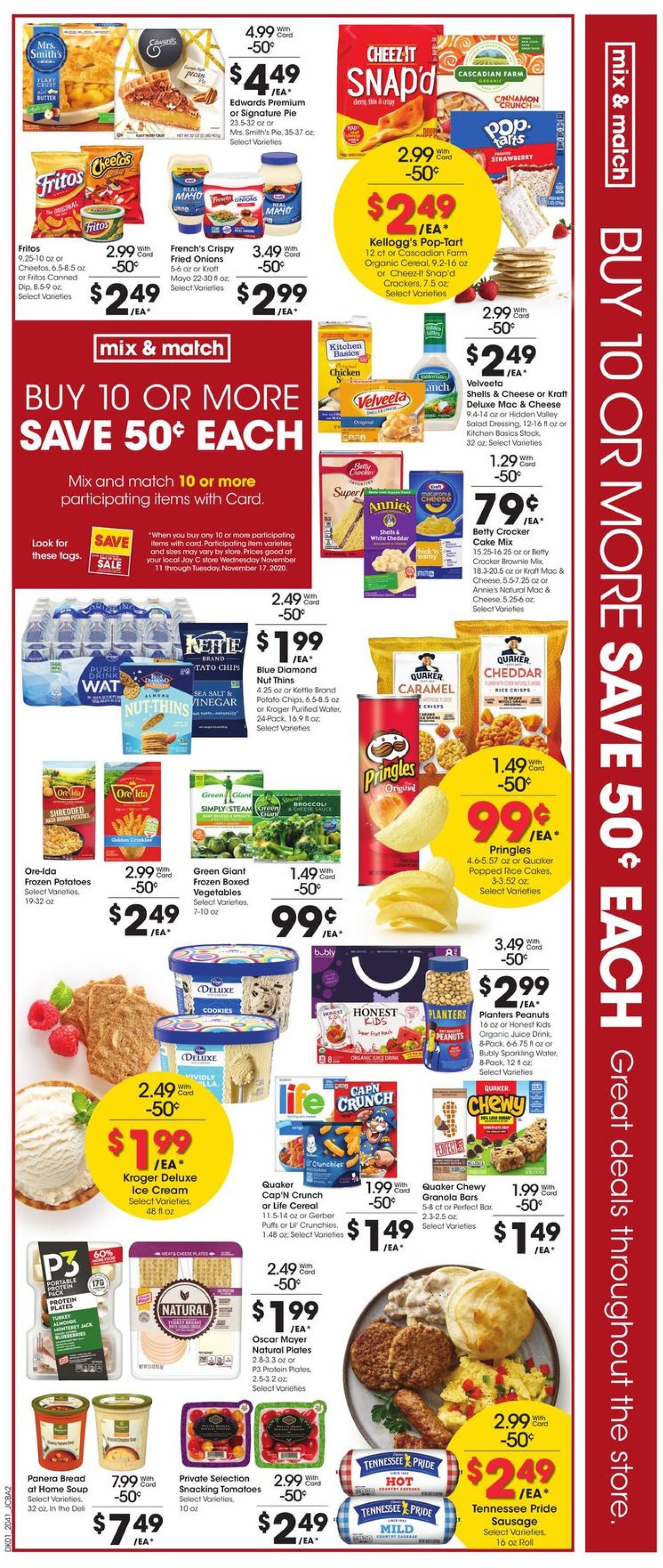 Jay C Food Stores Weekly Ad Circular - valid 11/11-11/17/2020 (Page 2)
