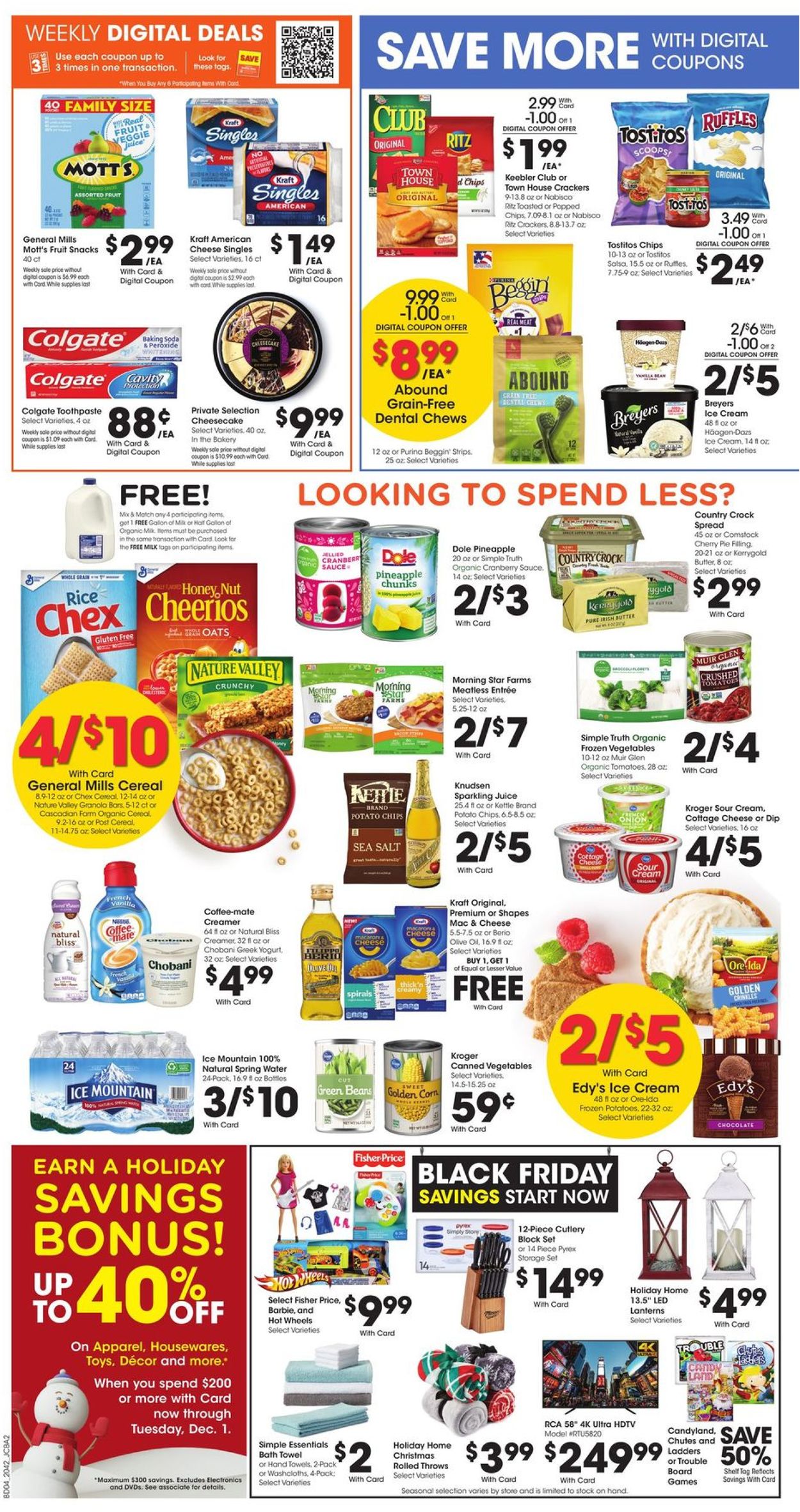 Jay C Food Stores Thanksgiving 2020 Ad Weekly Ad Circular - valid 11/18-11/26/2020 (Page 5)
