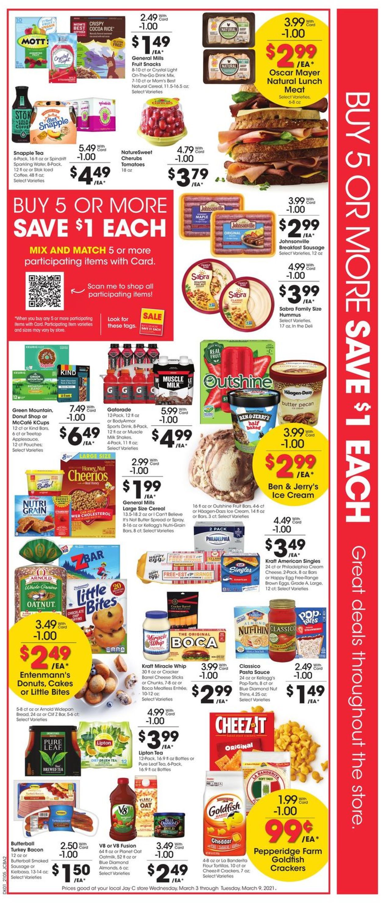 Jay C Food Stores Weekly Ad Circular - valid 03/03-03/09/2021 (Page 2)