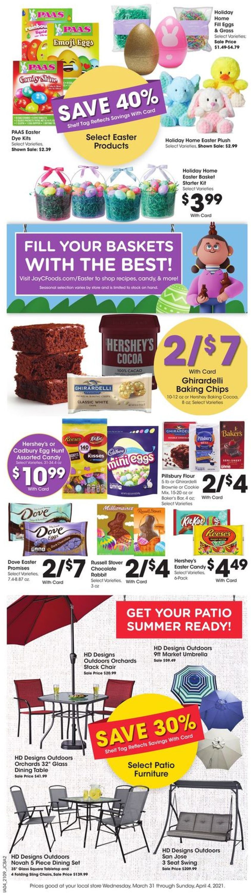 Jay C Food Stores - Easter 2021 Weekly Ad Circular - valid 03/31-04/06/2021 (Page 10)