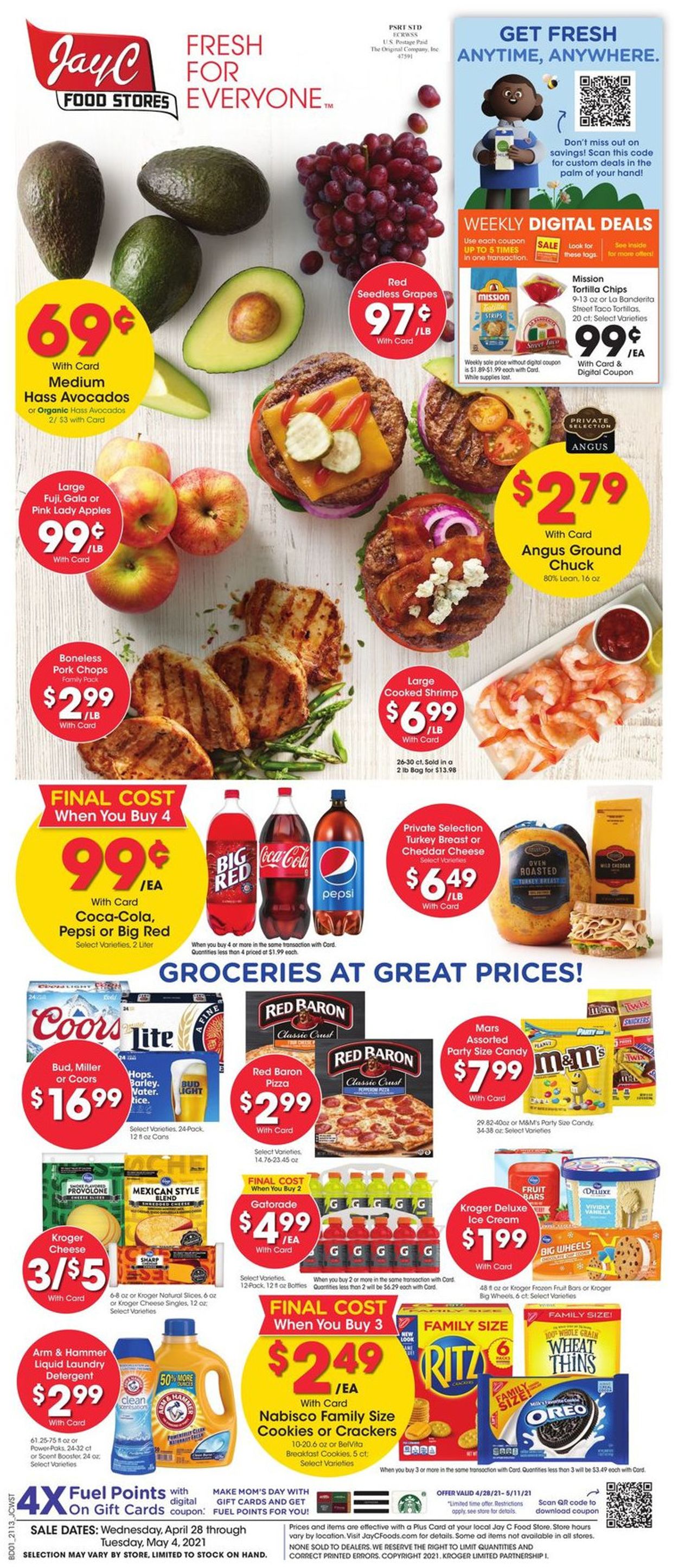 Jay C Food Stores Weekly Ad Circular - valid 04/28-05/04/2021 (Page 4)