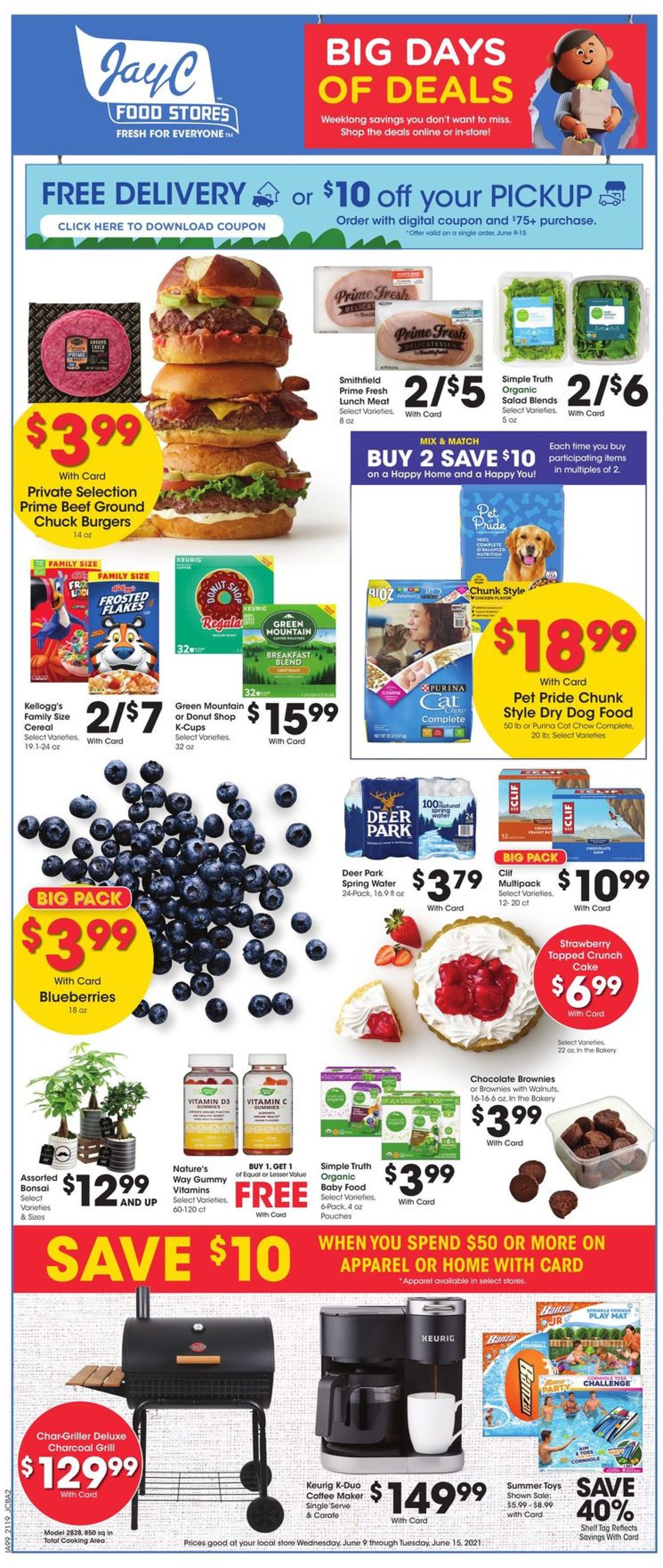 Jay C Food Stores Weekly Ad Circular - valid 06/09-06/15/2021