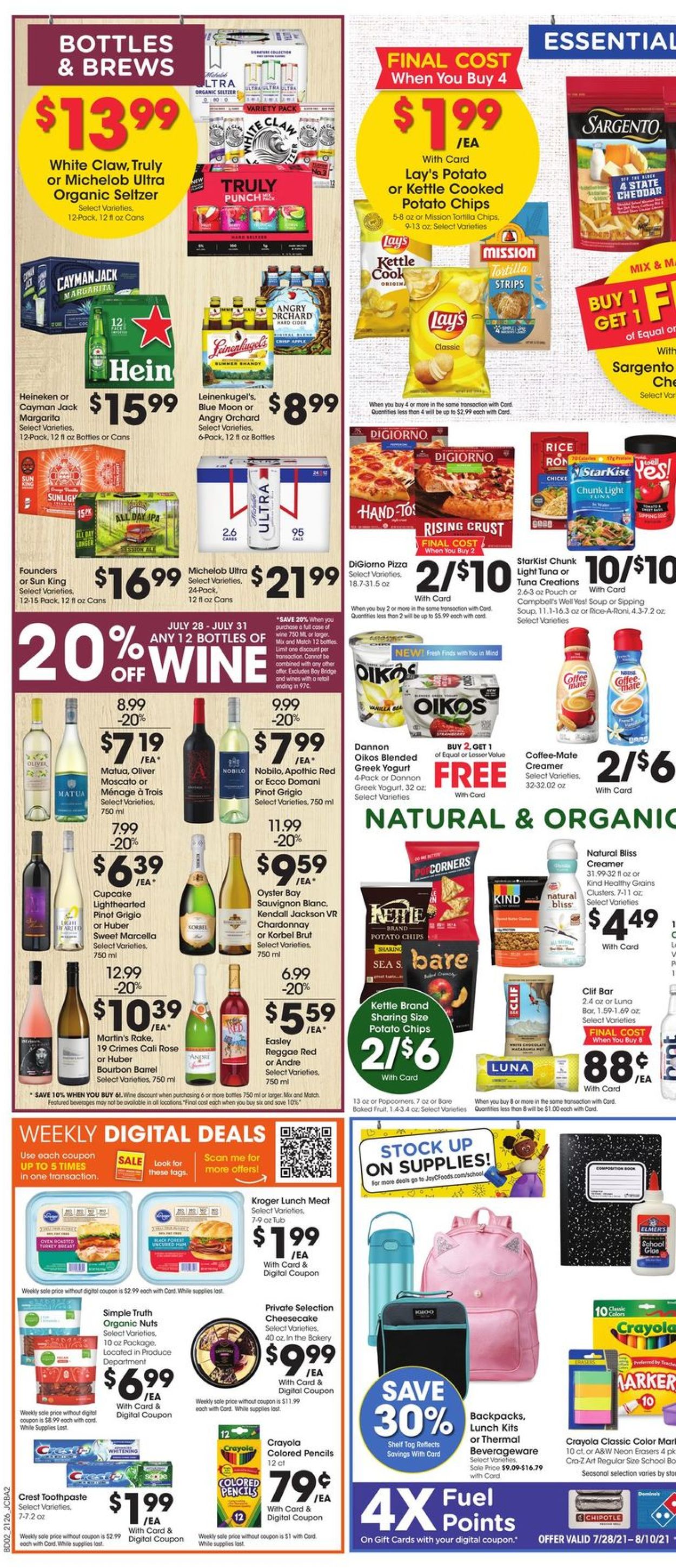 Jay C Food Stores Weekly Ad Circular - valid 07/28-08/03/2021 (Page 4)