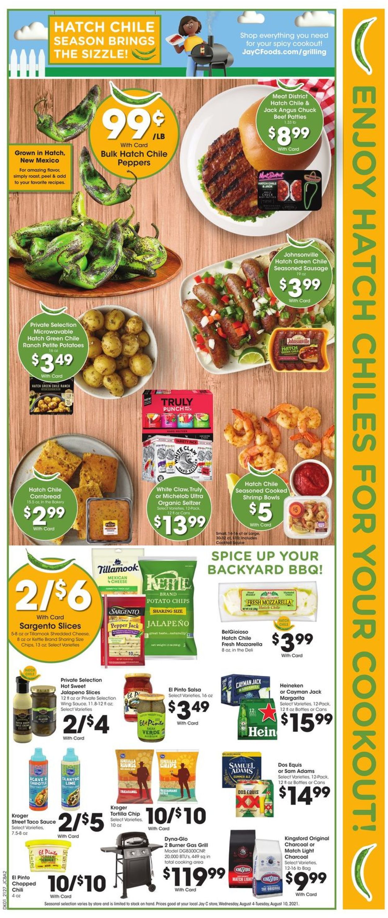 Jay C Food Stores Weekly Ad Circular - valid 08/04-08/10/2021 (Page 2)