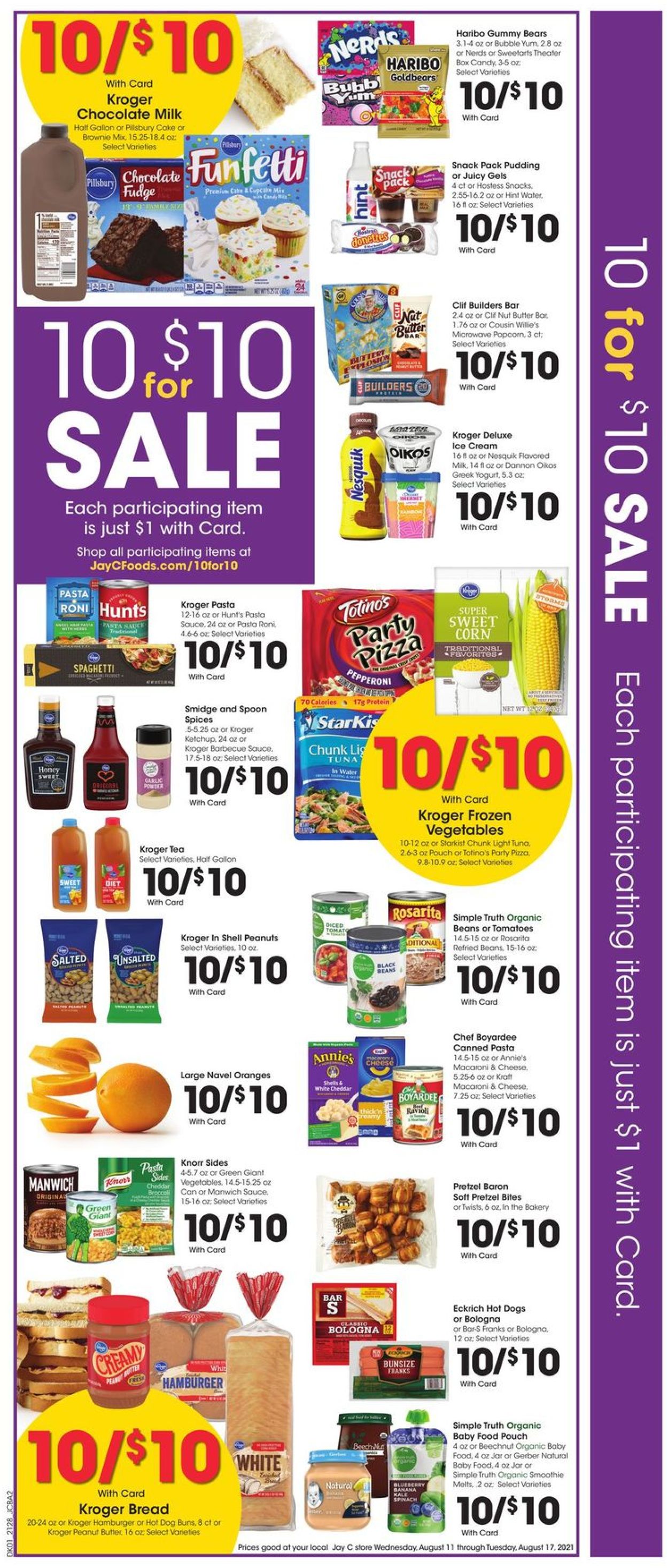 Jay C Food Stores Weekly Ad Circular - valid 08/11-08/17/2021 (Page 4)