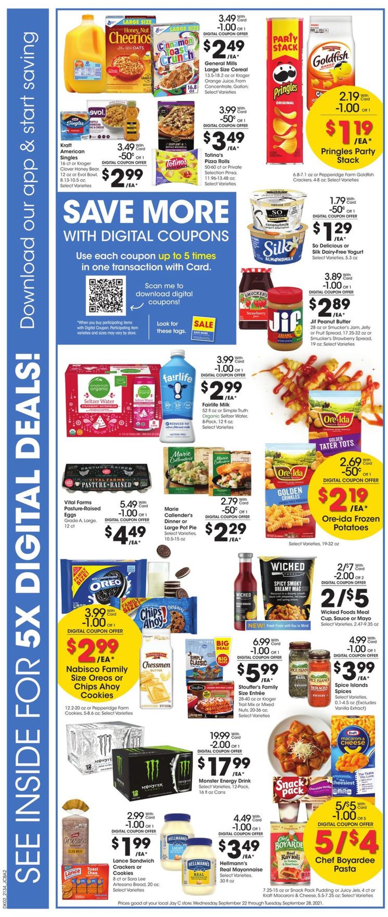 Jay C Food Stores Weekly Ad Circular - valid 09/22-09/28/2021 (Page 6)