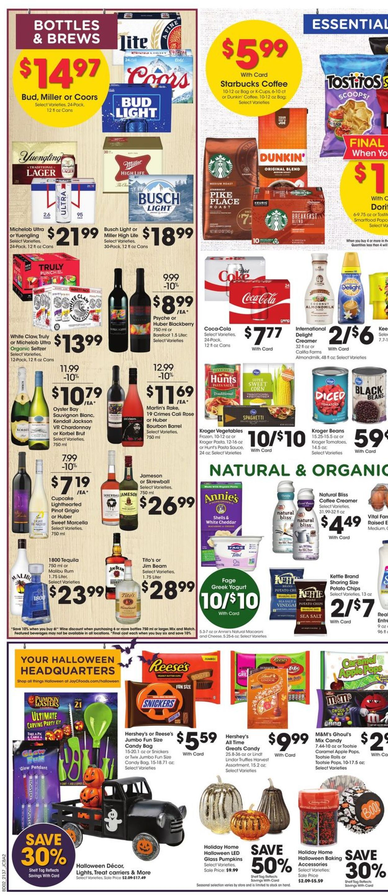 Jay C Food Stores Halloween 2021 Weekly Ad Circular - valid 10/13-10/19/2021 (Page 10)