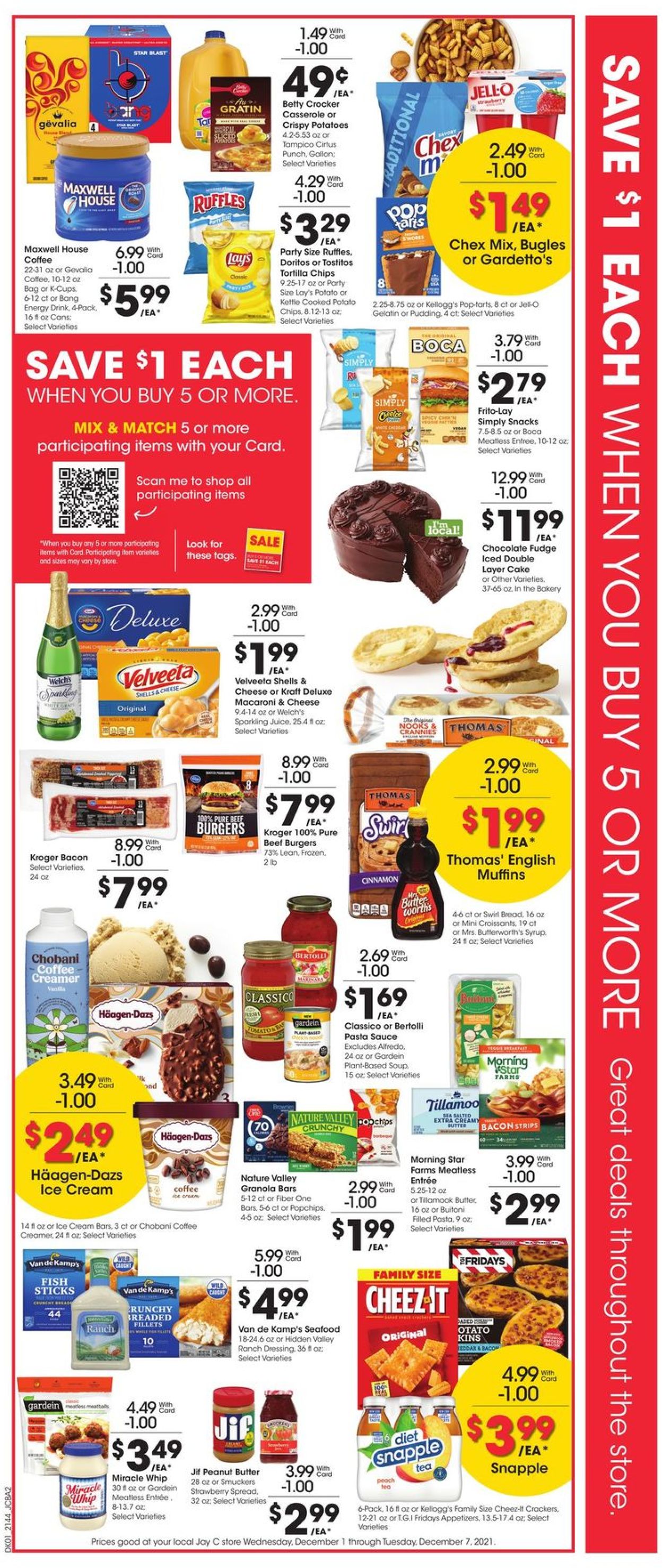 Jay C Food Stores Weekly Ad Circular - valid 12/01-12/07/2021 (Page 4)