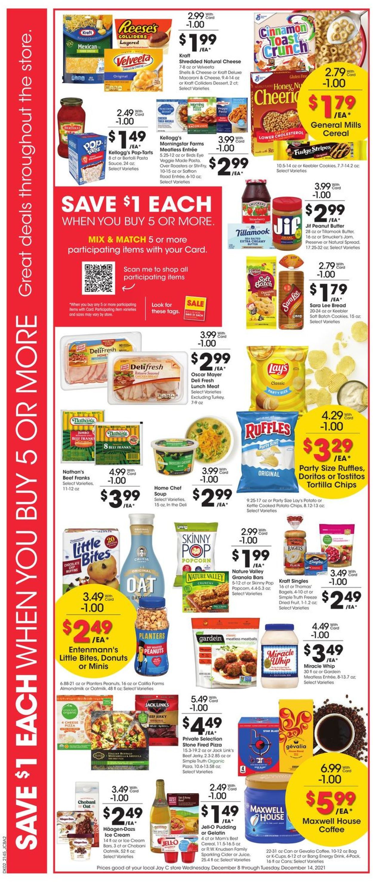 Jay C Food Stores HOLIDAY 2021 Weekly Ad Circular - valid 12/08-12/14/2021 (Page 5)