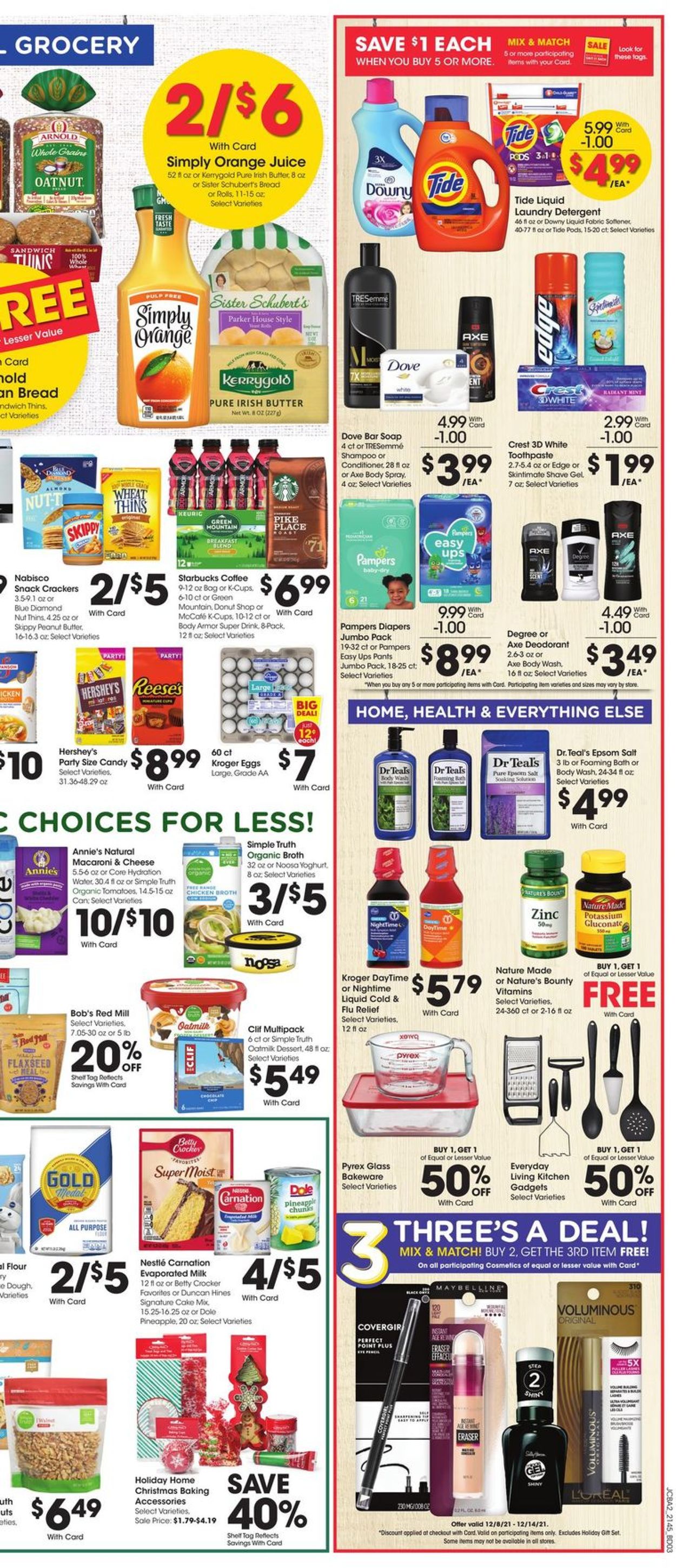 Jay C Food Stores HOLIDAY 2021 Weekly Ad Circular - valid 12/08-12/14/2021 (Page 9)